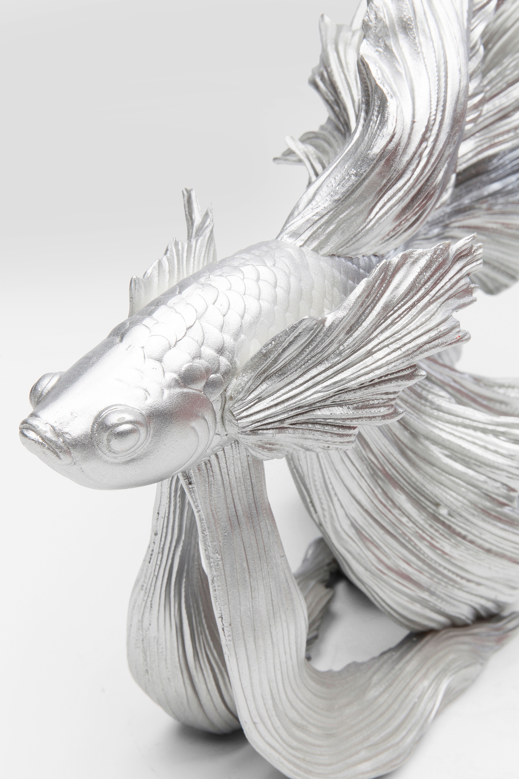 Kare Design Dekofigur »Betta Fish Silber Klein«