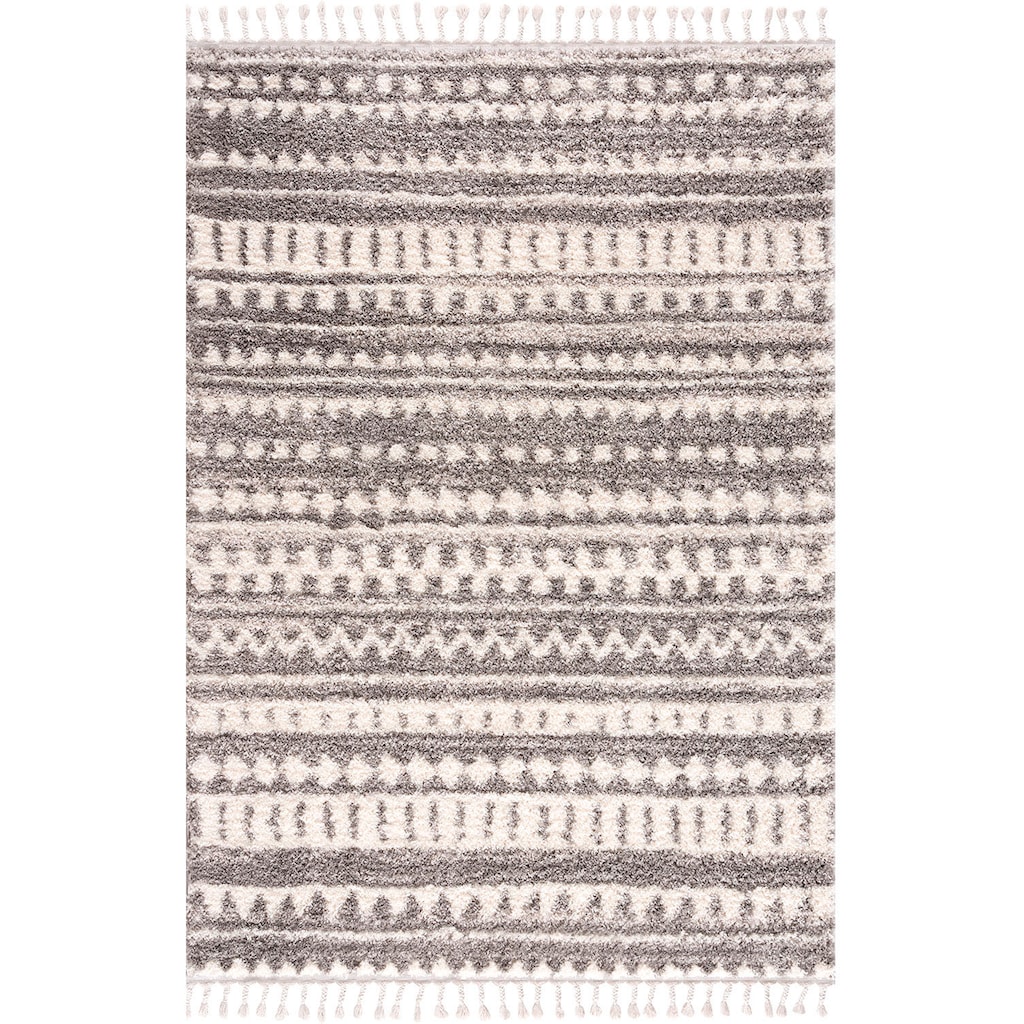 Carpet City Hochflor-Teppich »Pulpy 542«, rechteckig