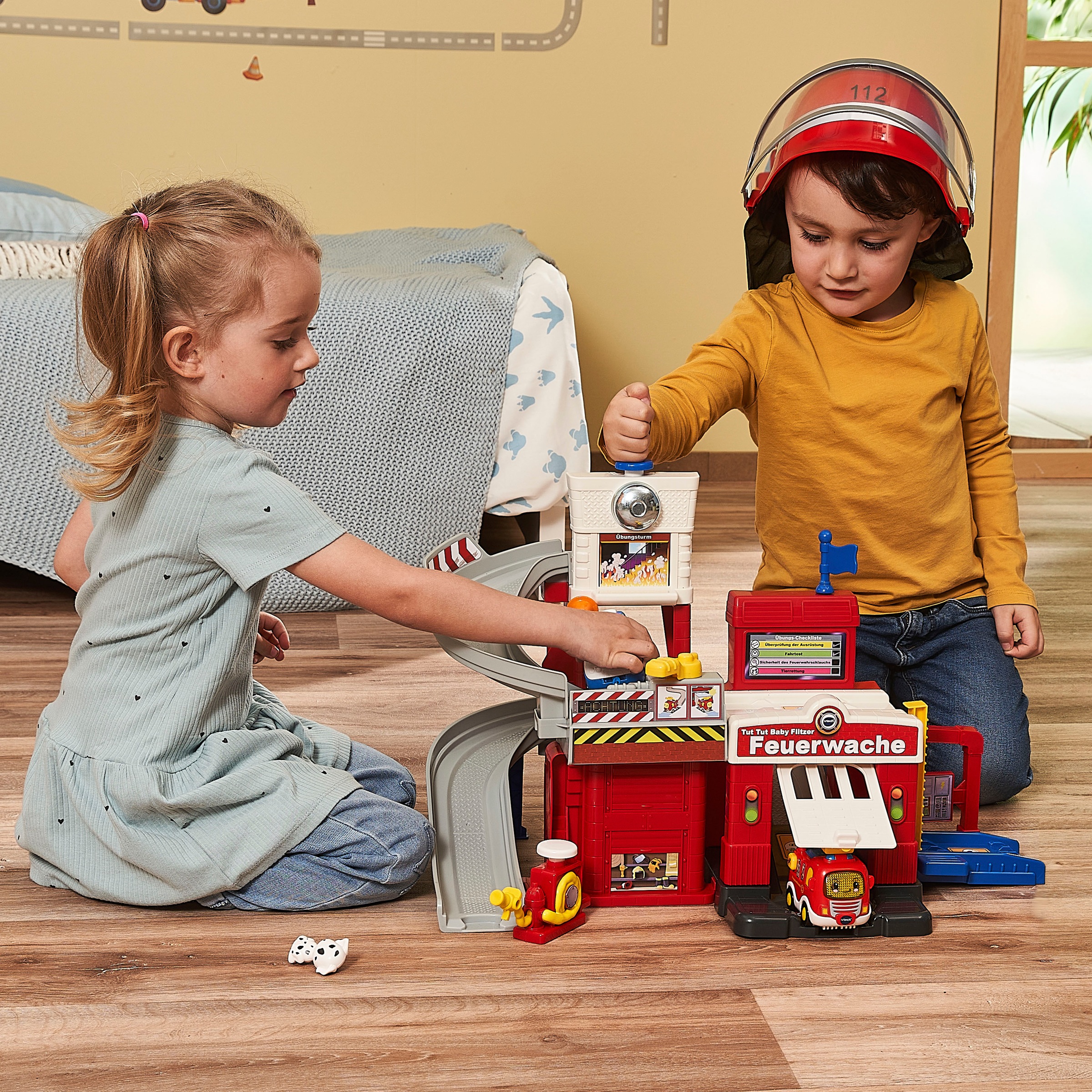 Vtech® Spielwelt »Tut Tut Baby Flitzer, Feuerwache«, mit Sound