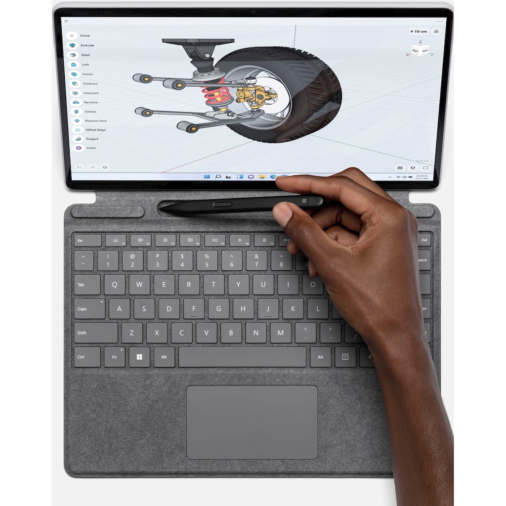 Microsoft Notebook »Surface Pro X«, (33 cm/13 Zoll), Microsoft, 256 GB SSD