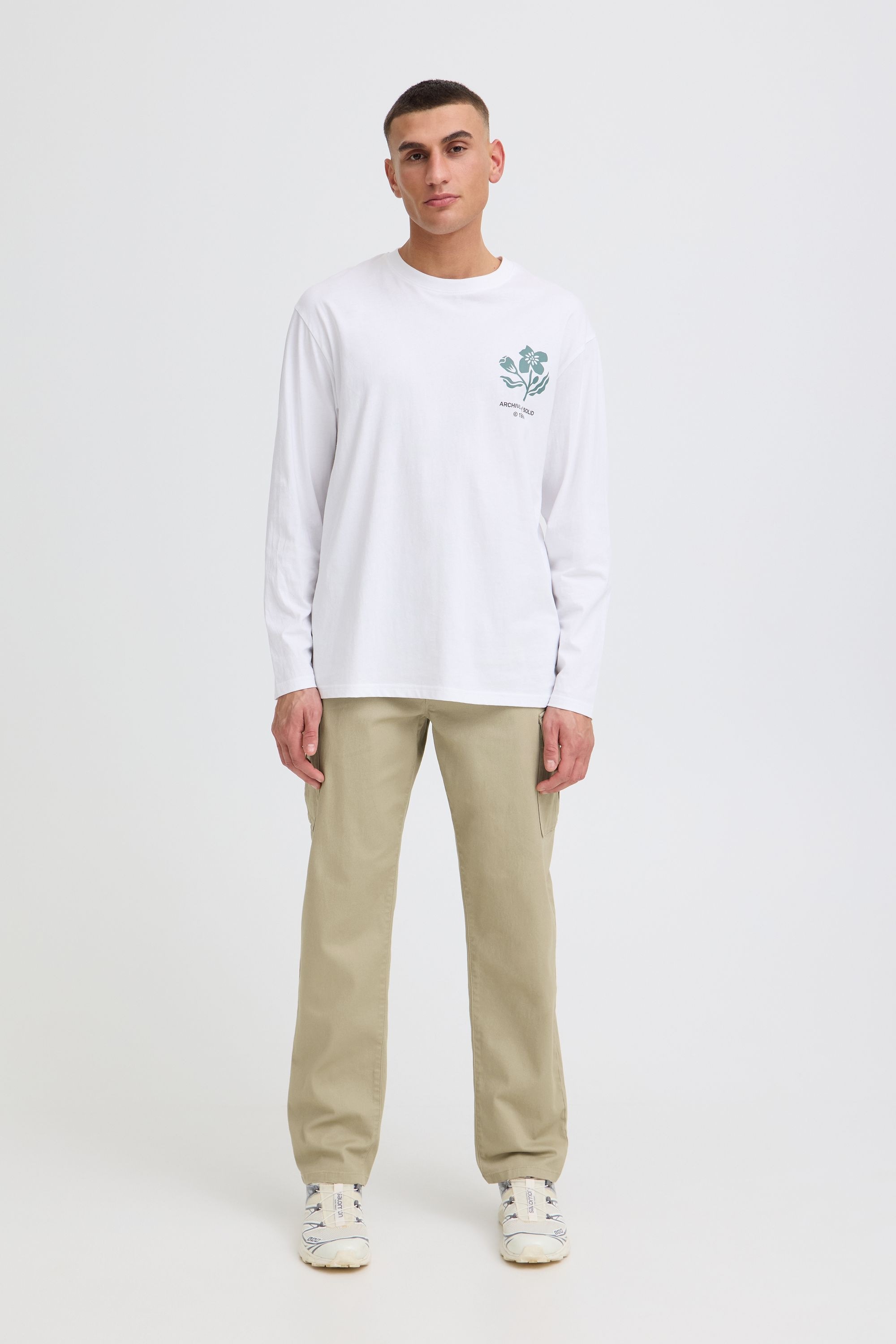 !Solid Cargohose »Cargohose SDMohan Stretch«