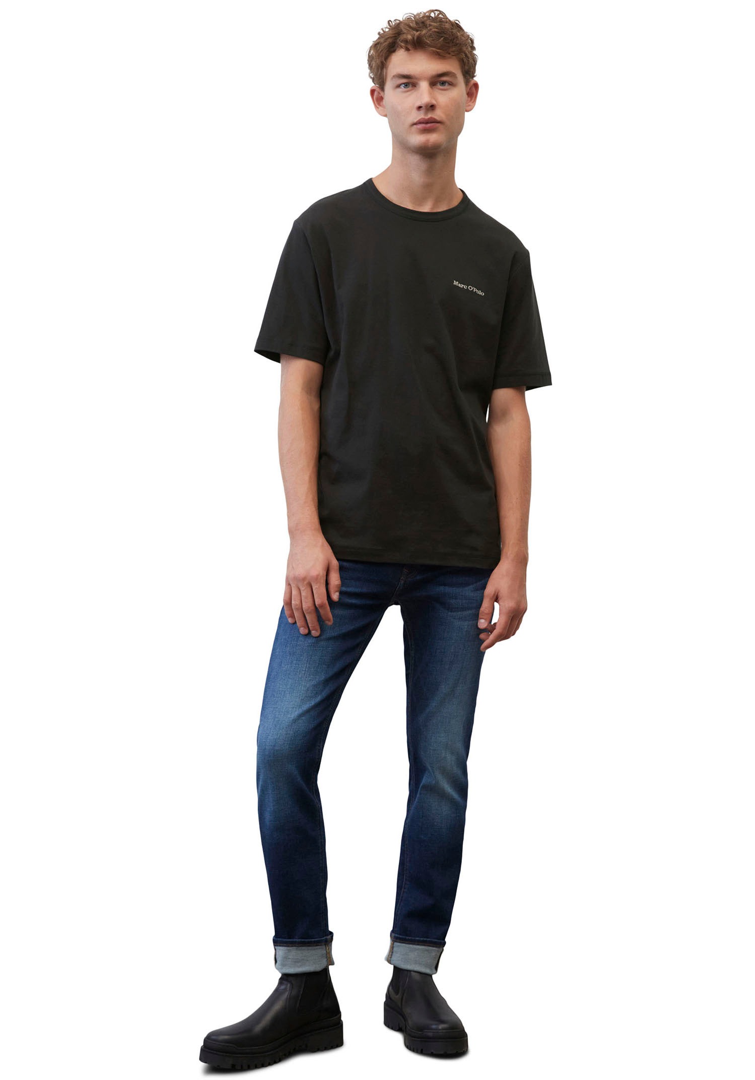 Marc O'Polo T-Shirt, mit dezenter Label-Stickerei