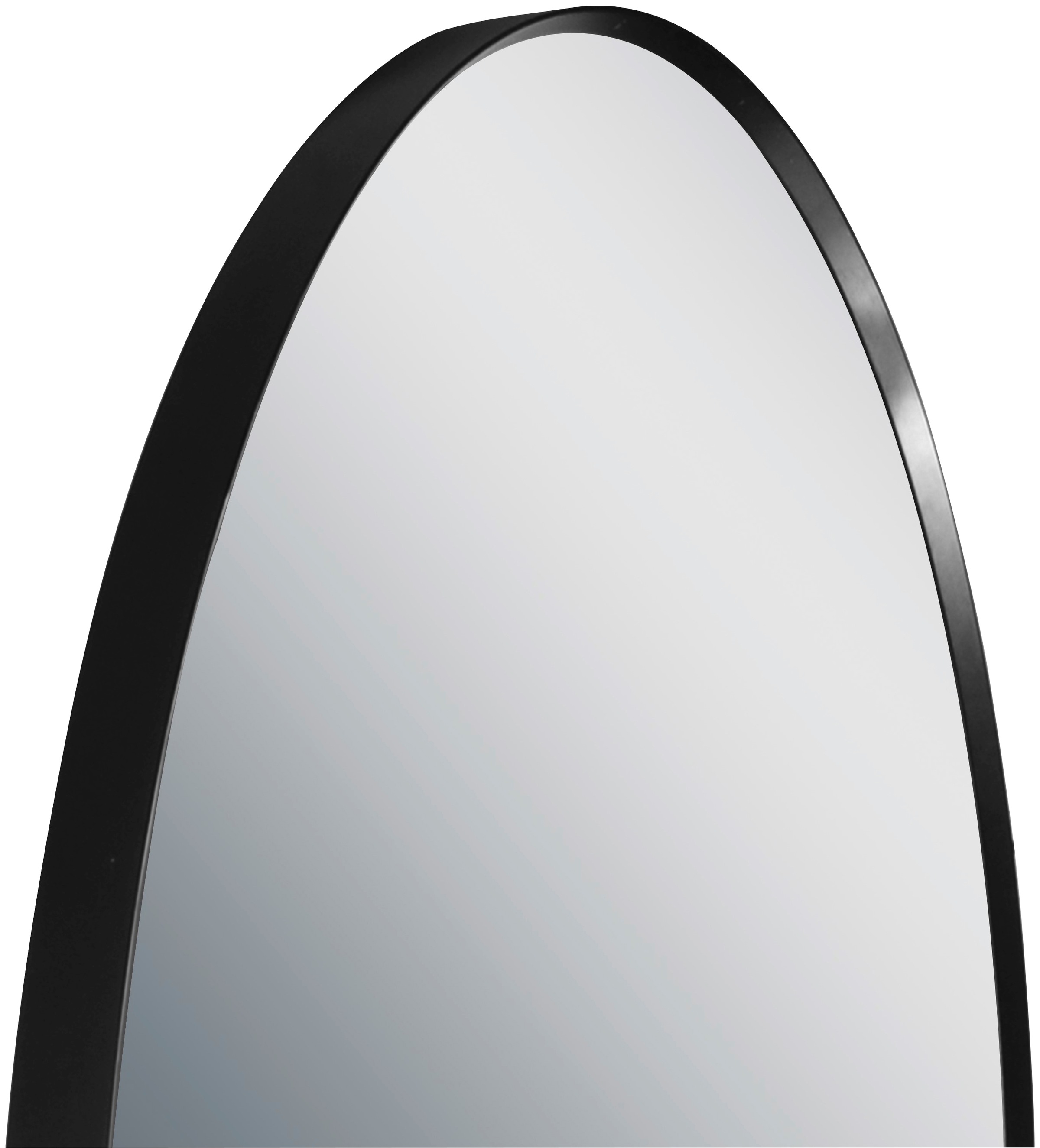 Talos Badspiegel »Black Circle«, (Komplett-Set), Durchmesser: 60 cm