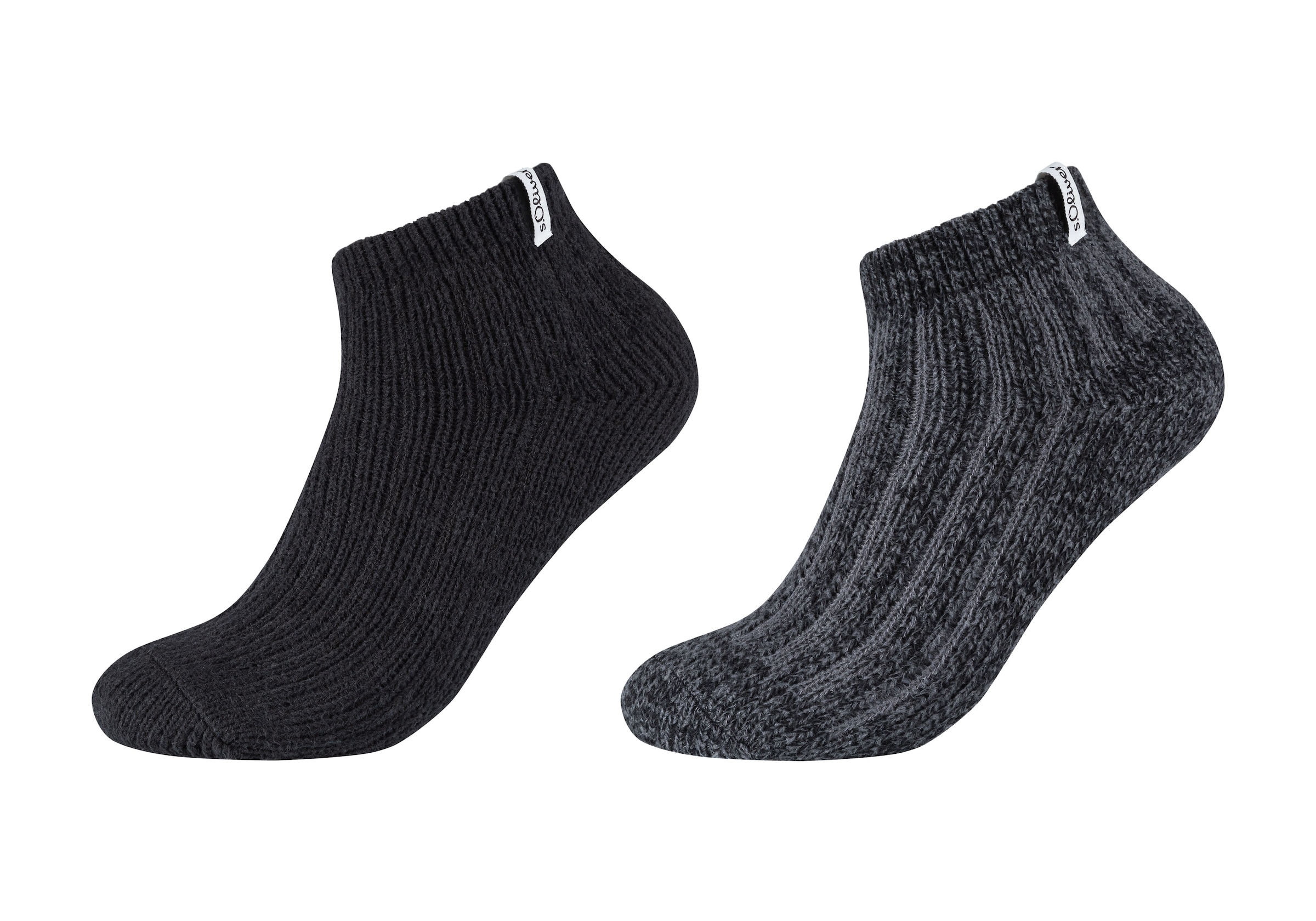 s.Oliver Sneakersocken »warm & cozy« 4 Paar tlg. mit elastischem Bund