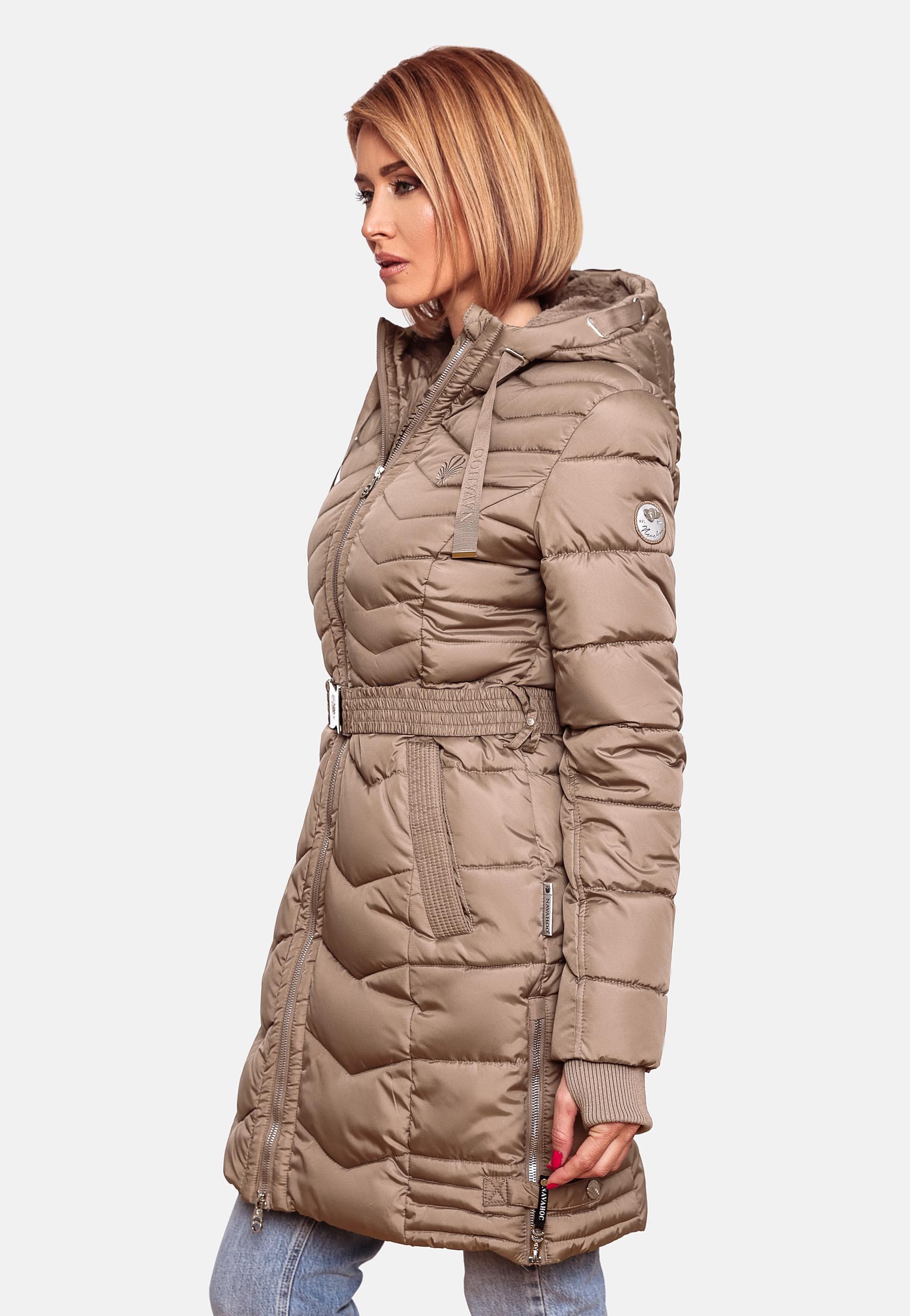Navahoo Steppmantel »Steppmantel Alpenveilchen«