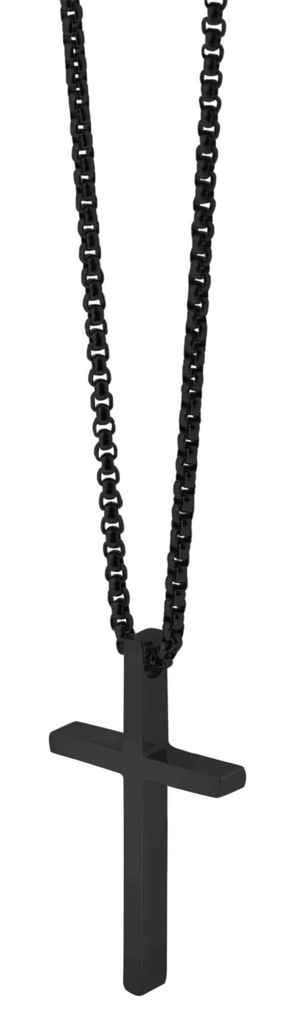 Adelia´s Kette ohne Anhänger »Unisex Halskette mit Anhänger ¿ Kreuz aus Edelstahl«