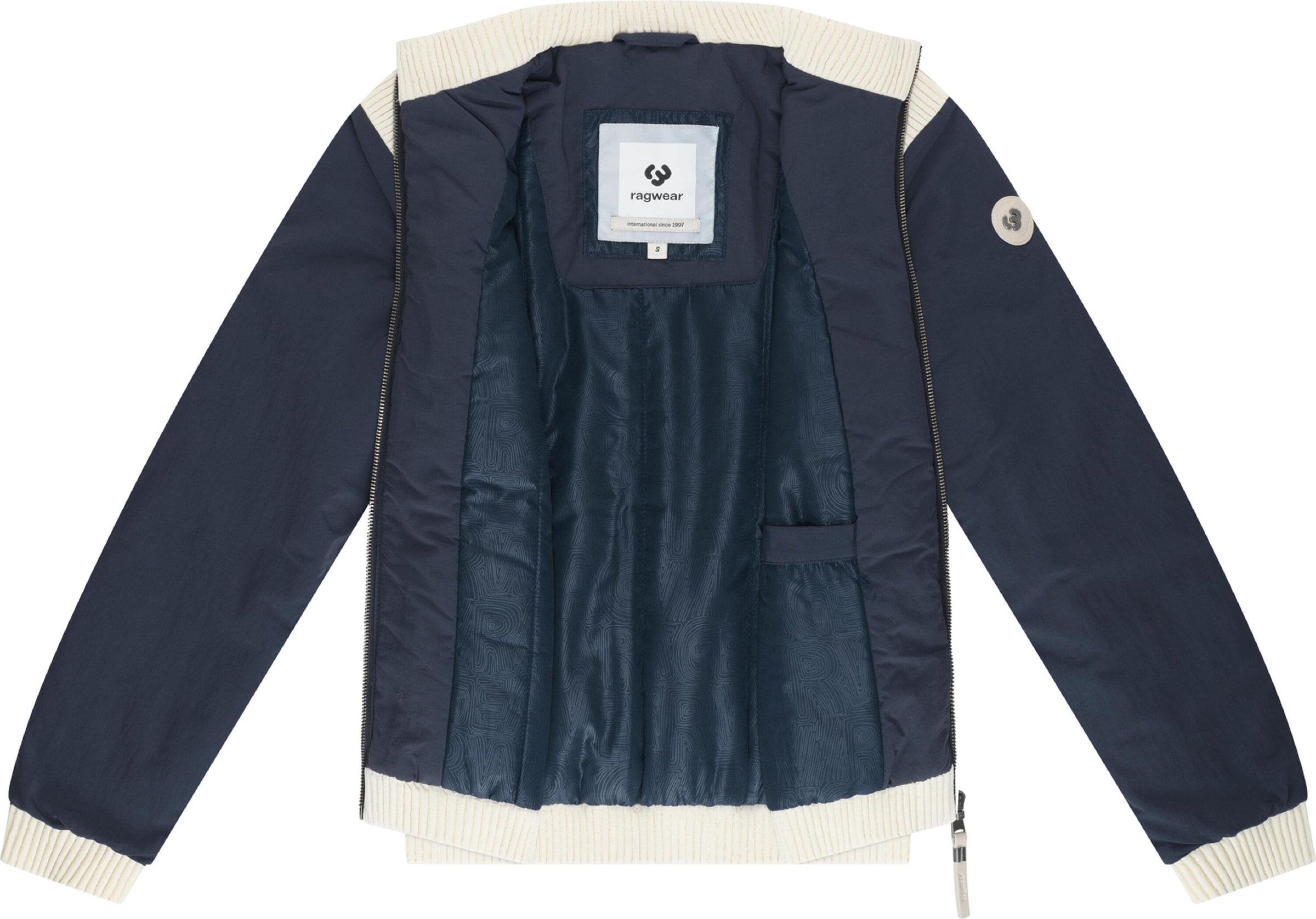 Ragwear Bomberjacke »Bomberjacke Chenna Warm YOUMODO« ohne Kapuze Warme Pufferjacke mit elastischen Bündchen