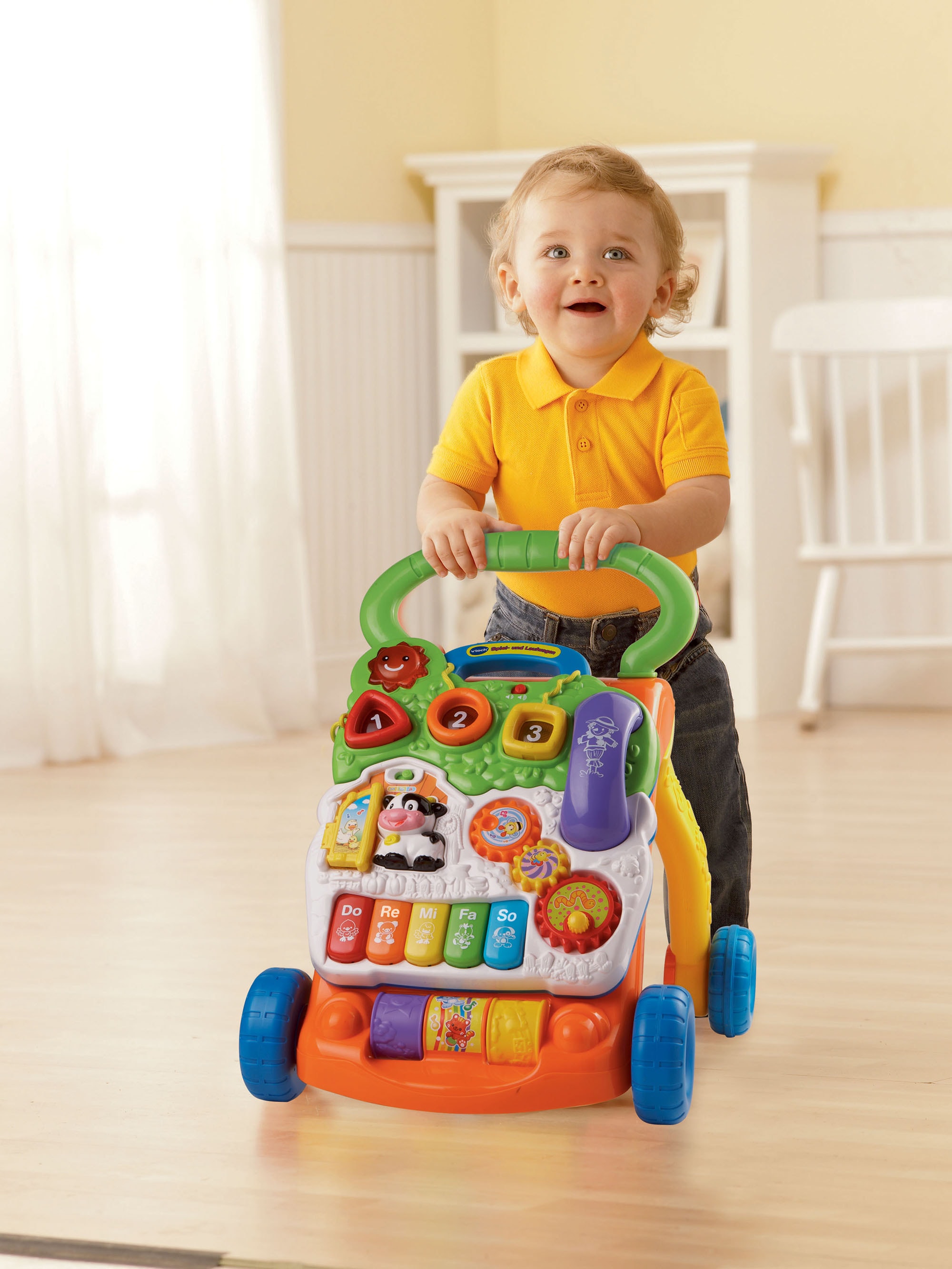 Vtech® Lauflernwagen »VTechBaby, Spiel-und OTTO bei 11 mit Laufwagen«, Kindermelodien