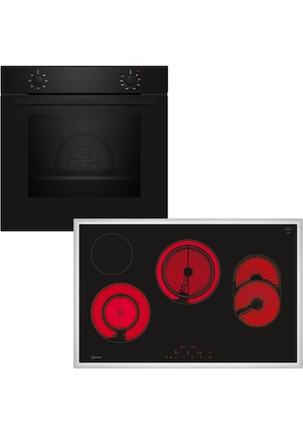 Backofen-Set »BX18B«, N 30/N 70, BX18B, mit Teleskopauszug nachrüstbar