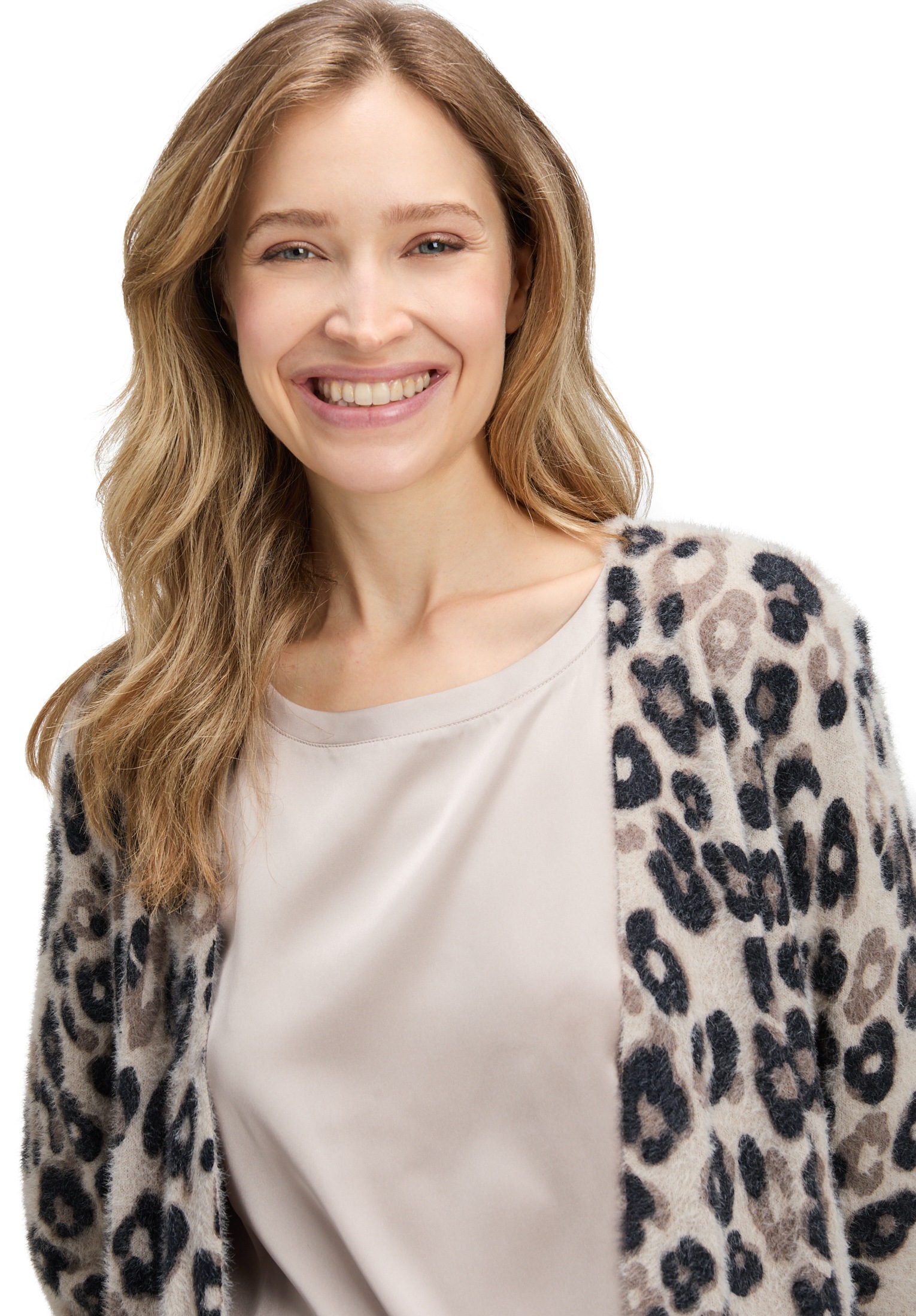 Betty Barclay Longstrickjacke »Longstrickjacke mit Aufdruck«