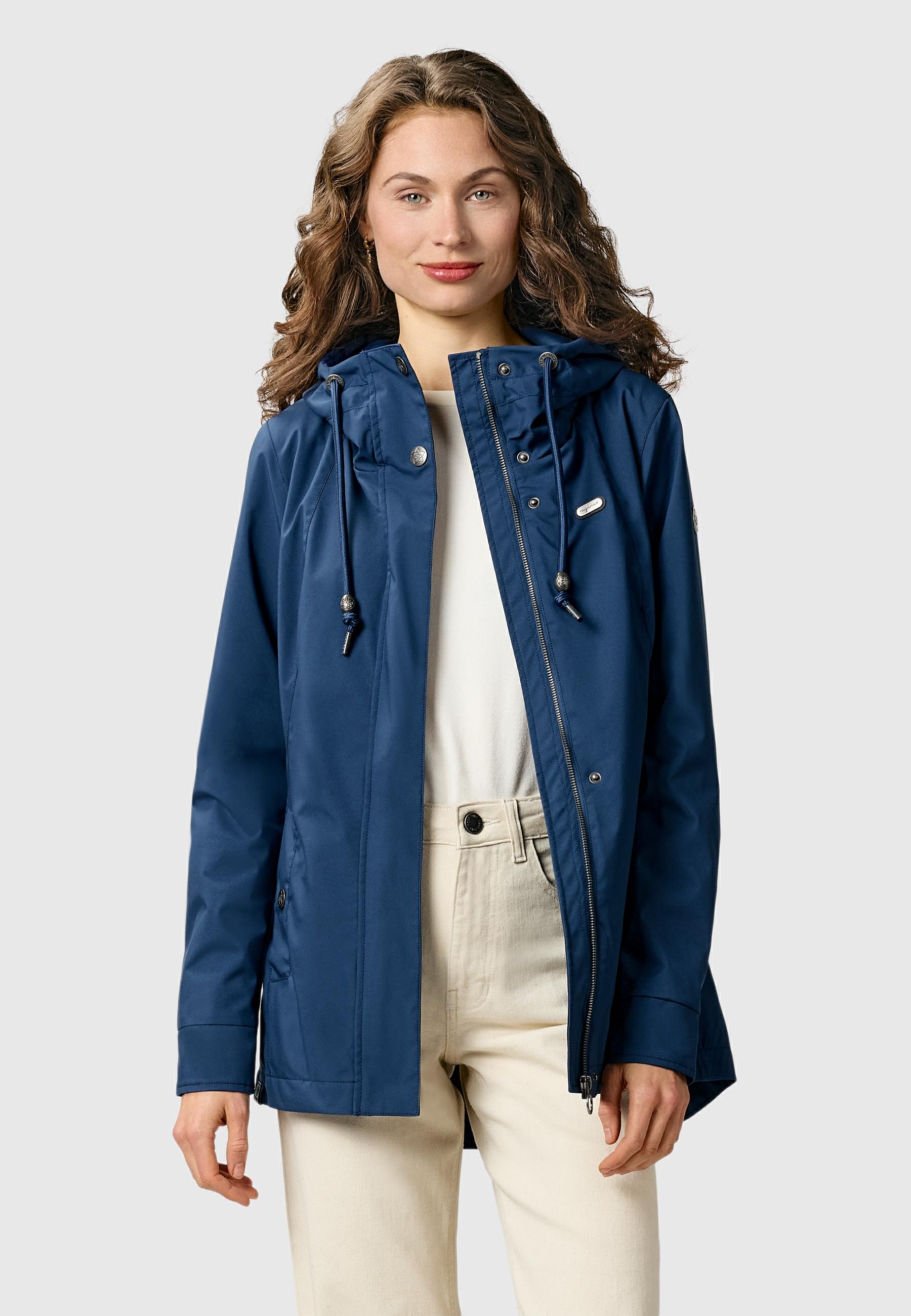 Ragwear Outdoorjacke »Outdoorjacke Alvena Summer YOUMODO« mit Kapuze Wasserdichte und atmungsaktive Übergangsjacke