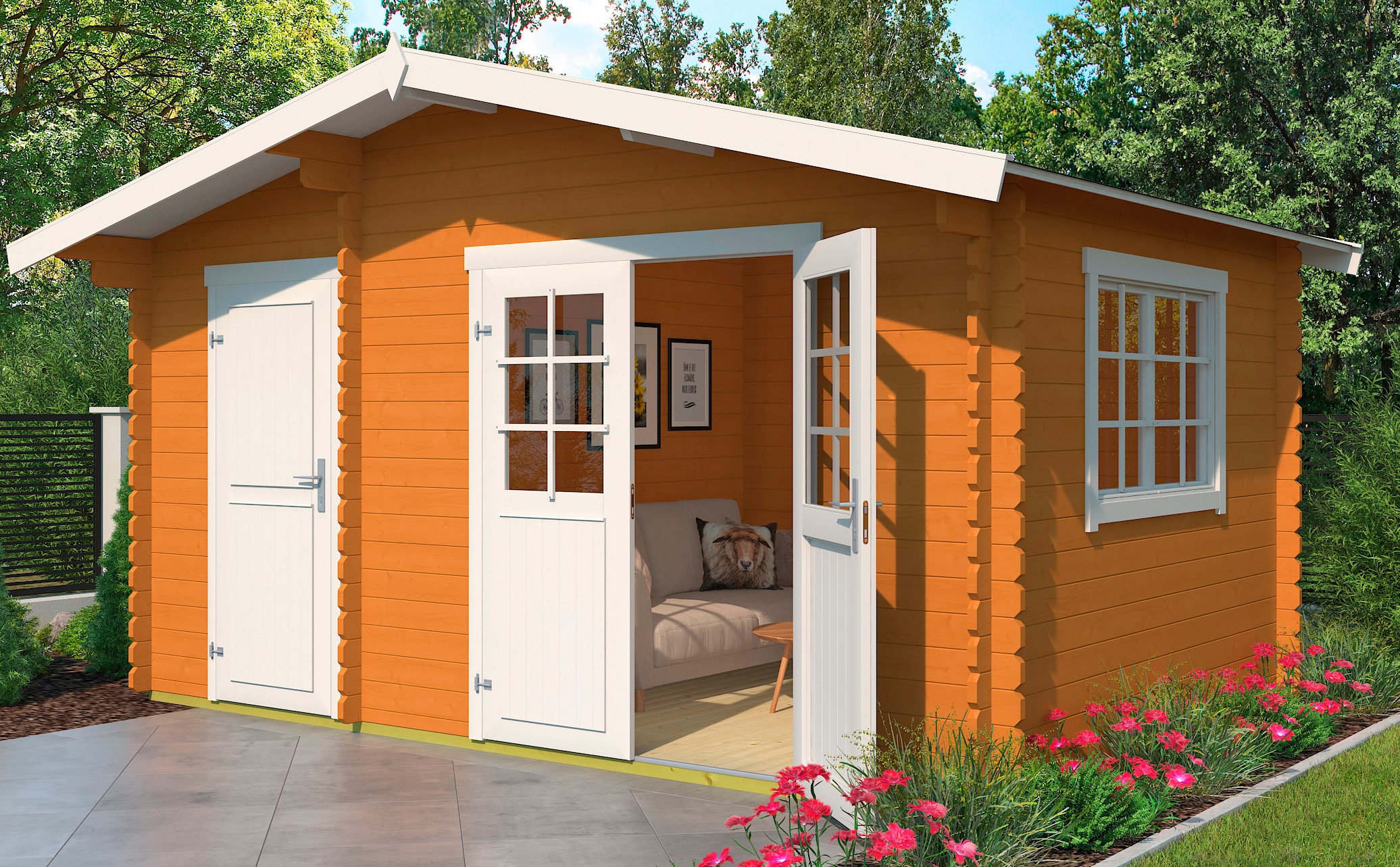 Nordic Holz Gartenhaus »Belmont 1« kaufen bei OTTO