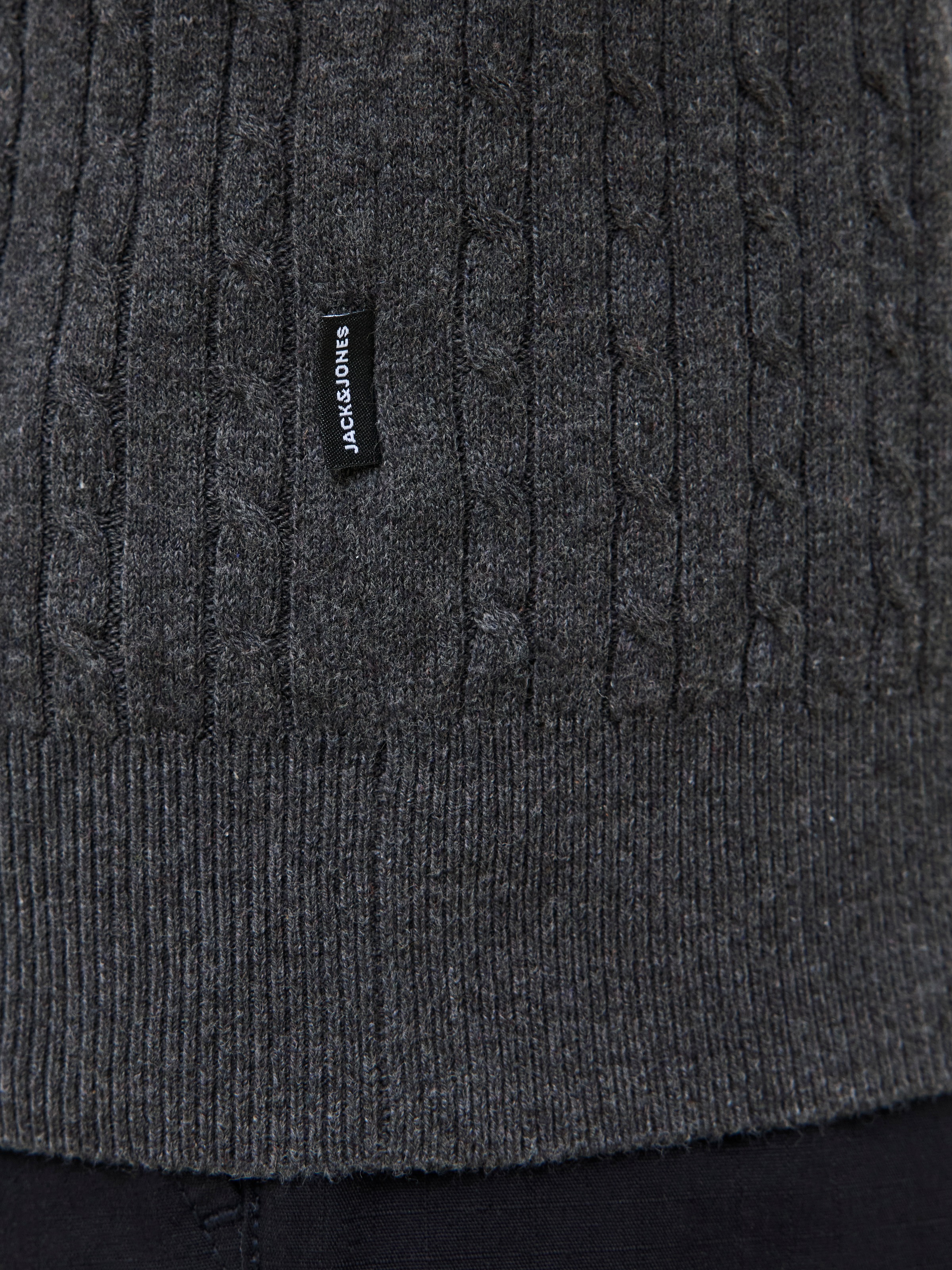 Jack & Jones Strickpullover »JJEEMIL KNIT CABLE CREW NECK NOOS«