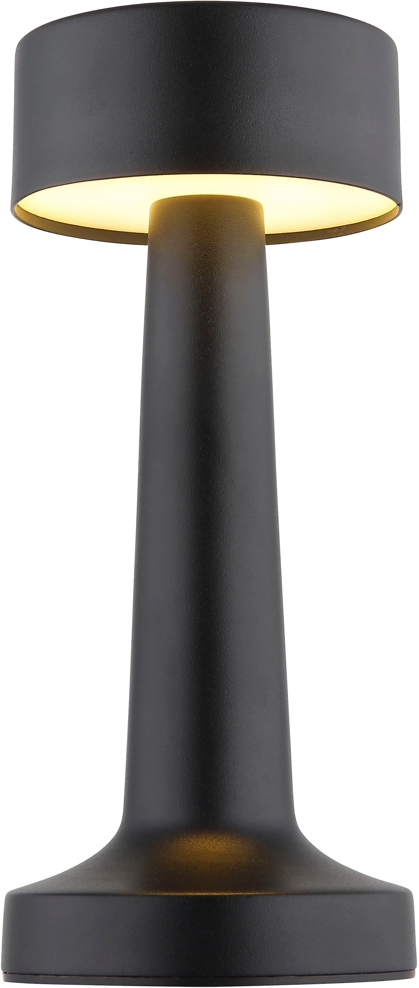 GLOBO LIGHTING LED Tischleuchte »ANGELIKA - Akkutischleuchte« LED-Modul 1 Stk. warmweiß - kaltweiß Design Tischleuchte, Akku, modern,  Akkulampe, CCT