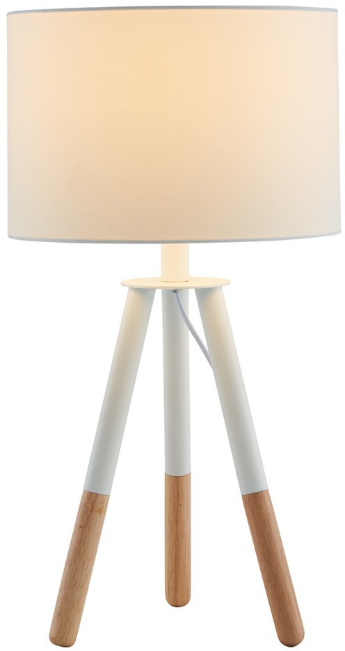 SalesFever Tischleuchte »Anita«, E27, 1 St., Dreibeiniges Stativ, skandinavisches Design