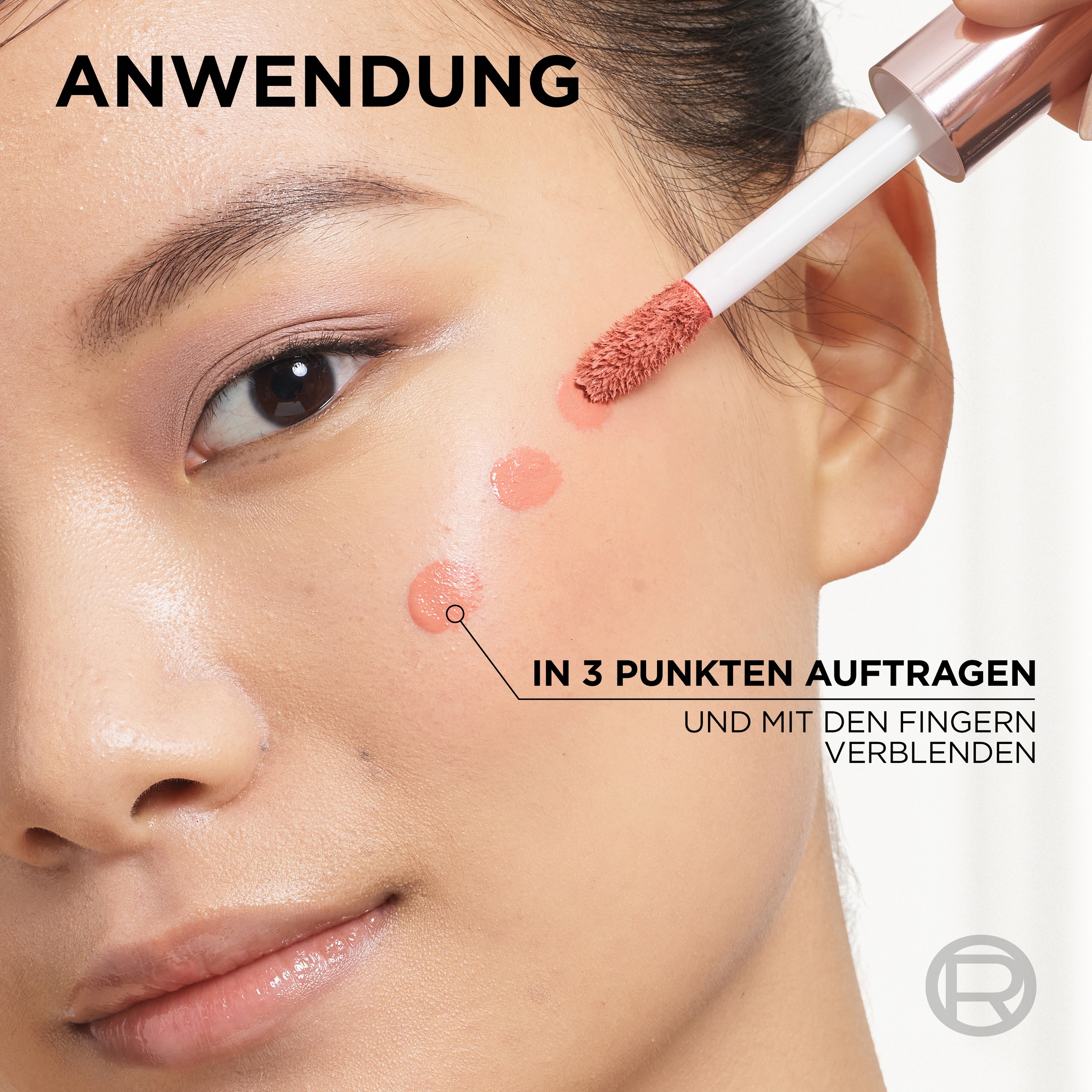 L'ORÉAL PARIS Rouge »L'Oréal Paris Lumi Le Liquid Blush«, besonders für das Gesicht geeignet