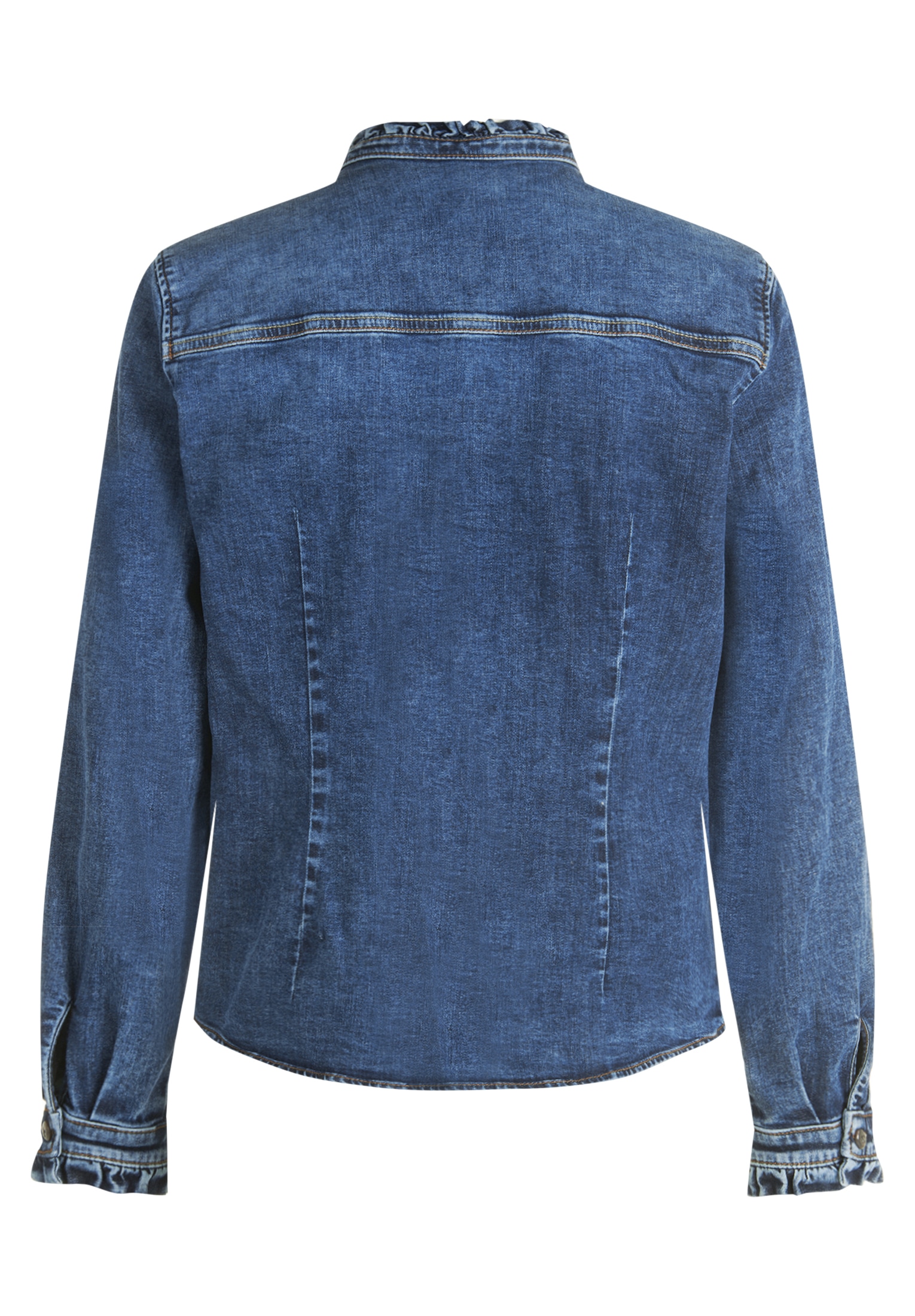 Cartoon Jeansbluse »Jeansbluse mit Rüschen«
