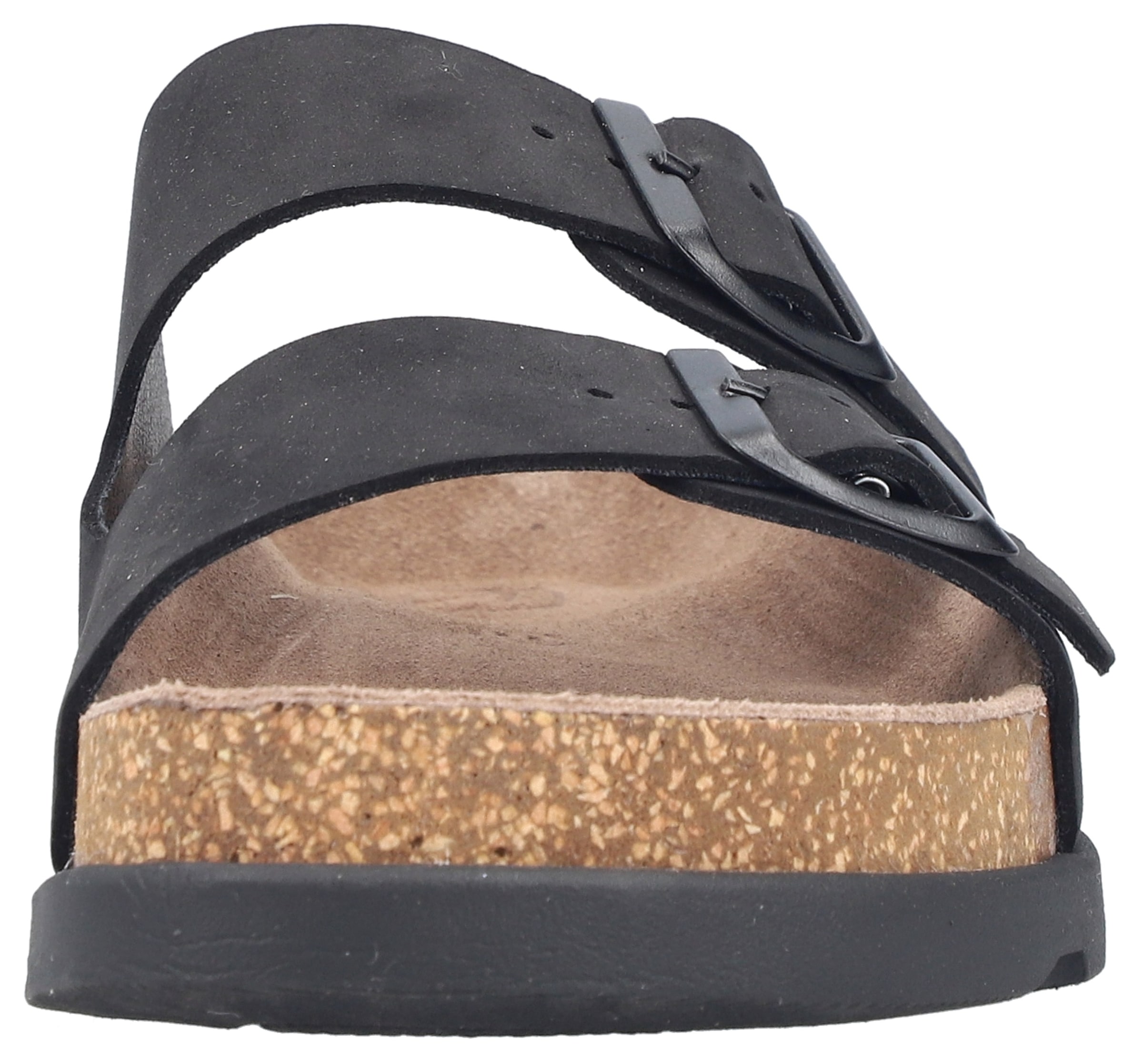 Rieker Pantolette  Hausschuh, Sommerschuh, Strandschuh, Zweischnaller mit Softfußbett