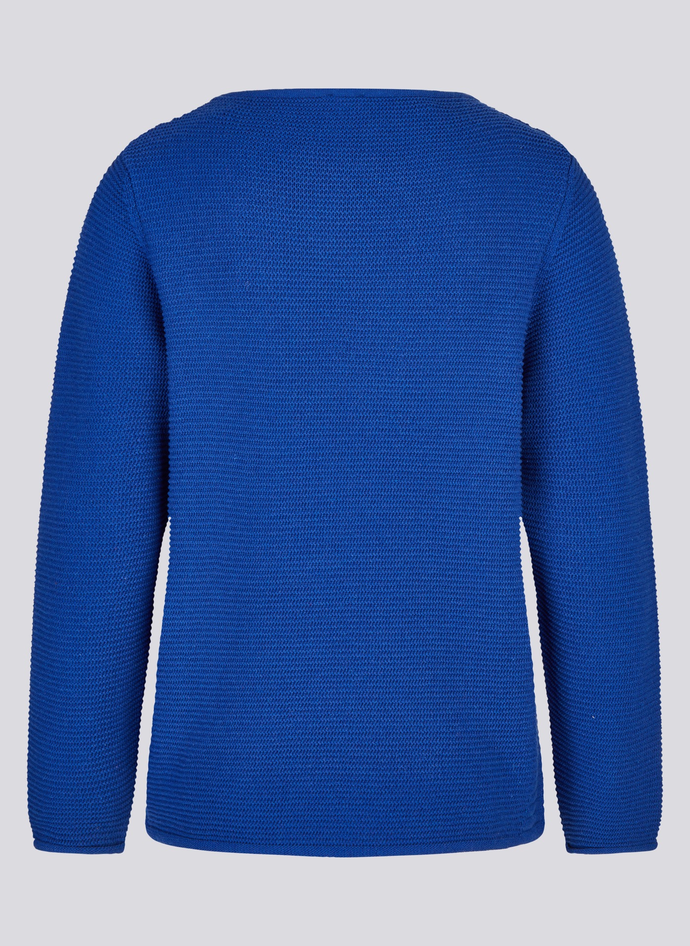 Rabe Strickpullover mit feiner Struktur / Rundhals