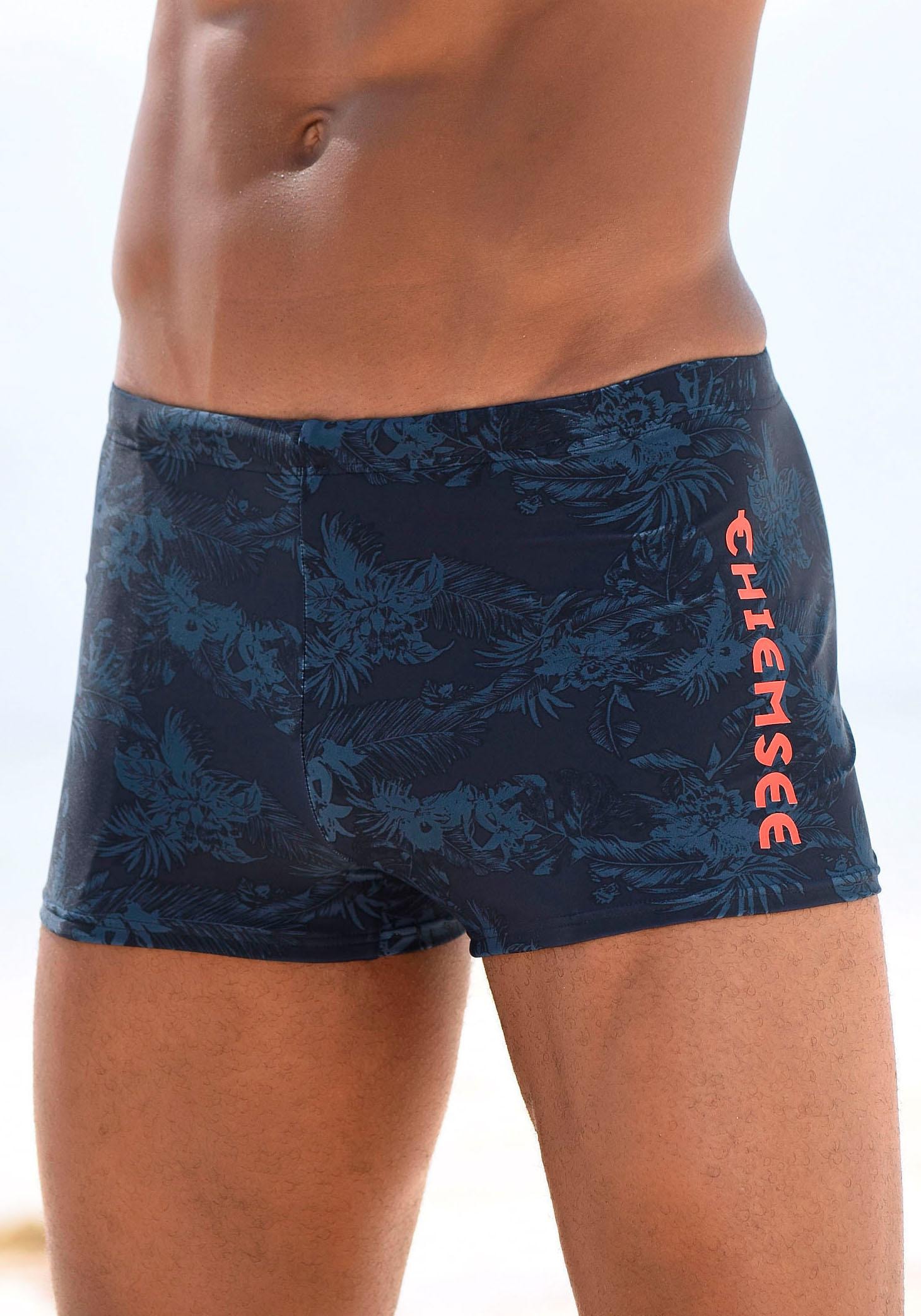 Chiemsee Boxer-Badehose, mit Print