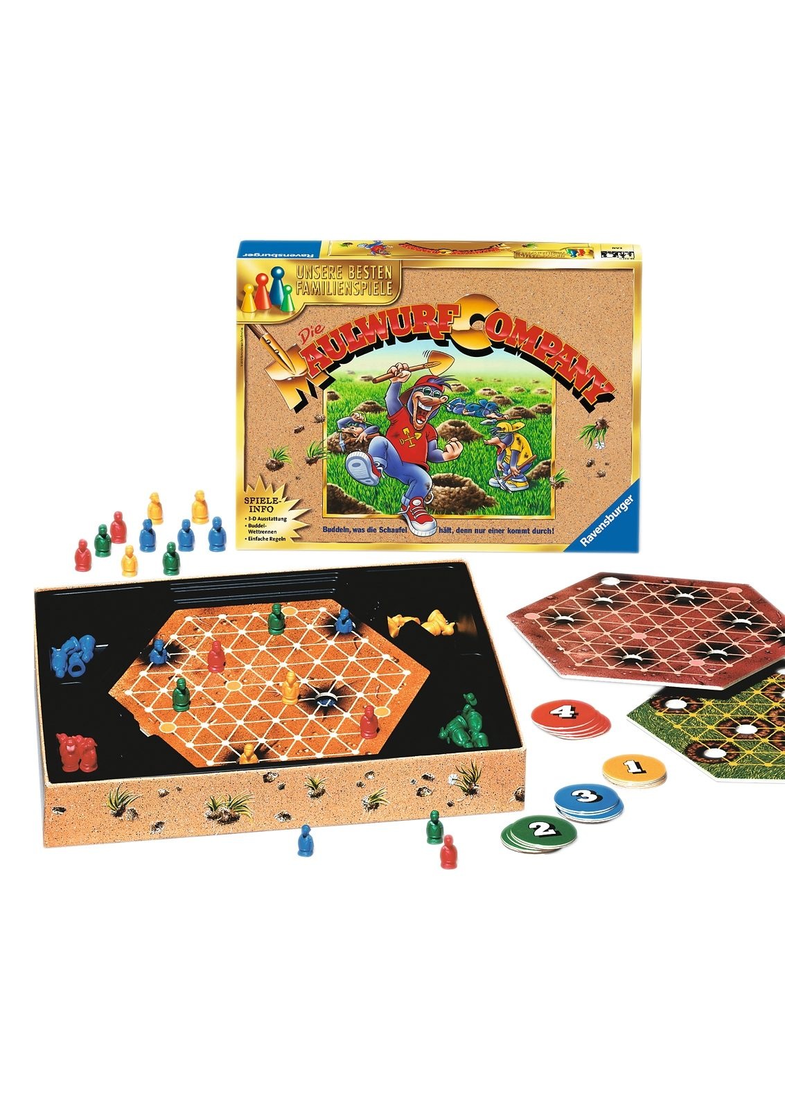 Ravensburger Spiel »Die Maulwurf Company«, Made in Europe, FSC® - schützt Wald - weltweit