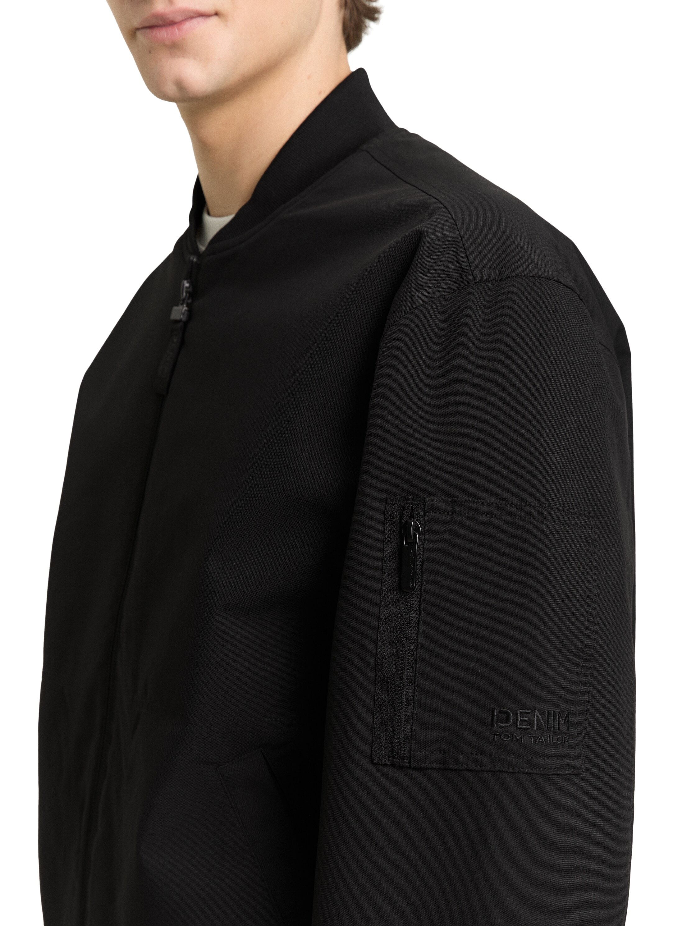 TOM TAILOR Denim Bomberjacke mit Taschen