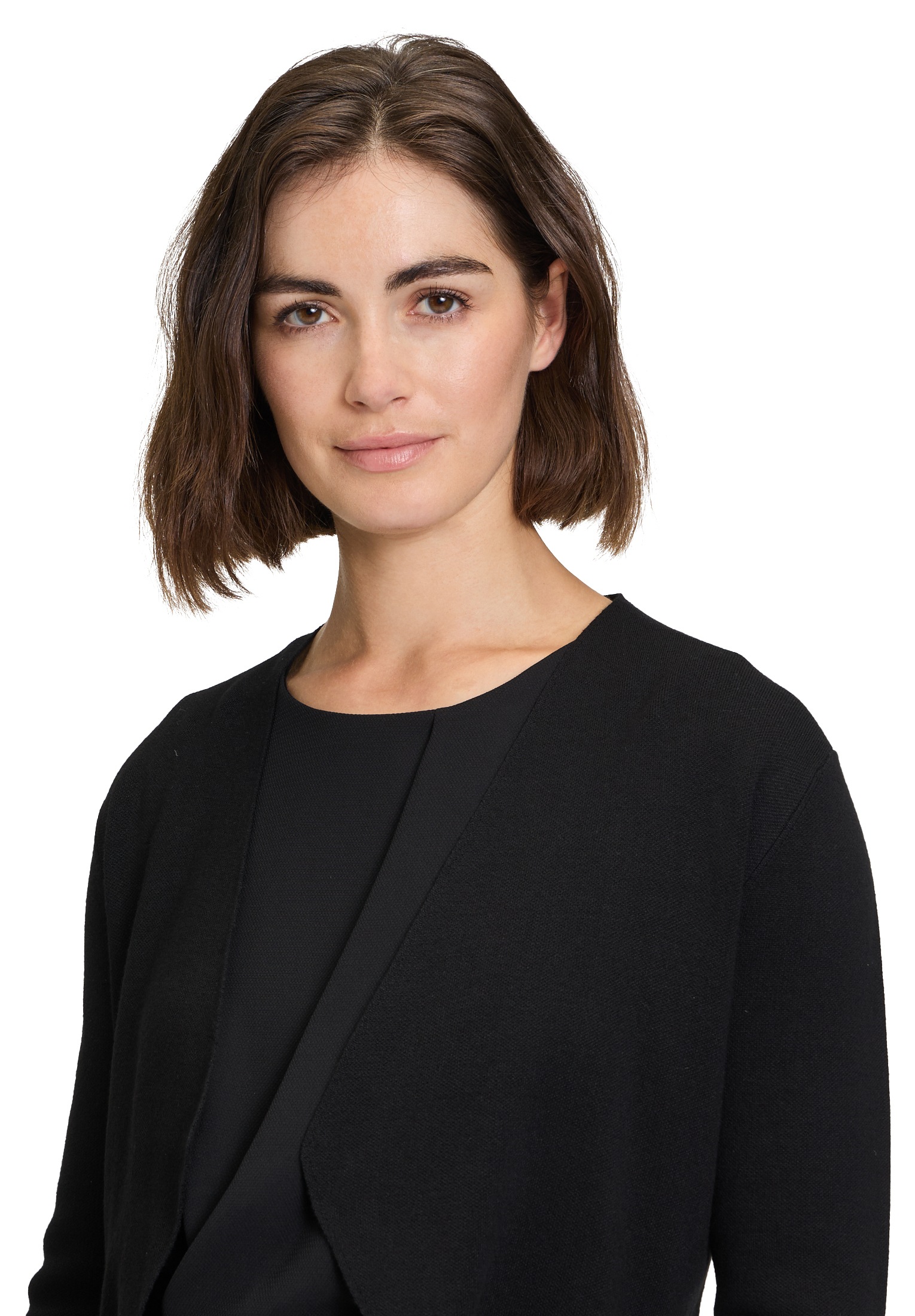Betty&Co Strickjacke »Feinstrickjacke ohne Verschluss«