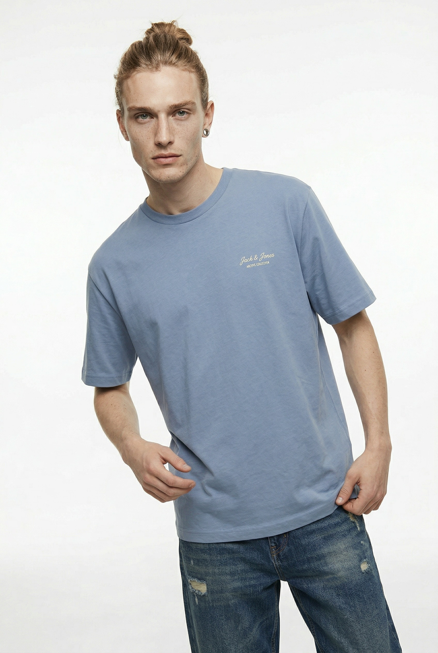 Jack & Jones PlusSize Rundhalsshirt »JJEARCHIVE GRAPHIC TEE SS O-NECK PLS« Baumwolle, regular fit