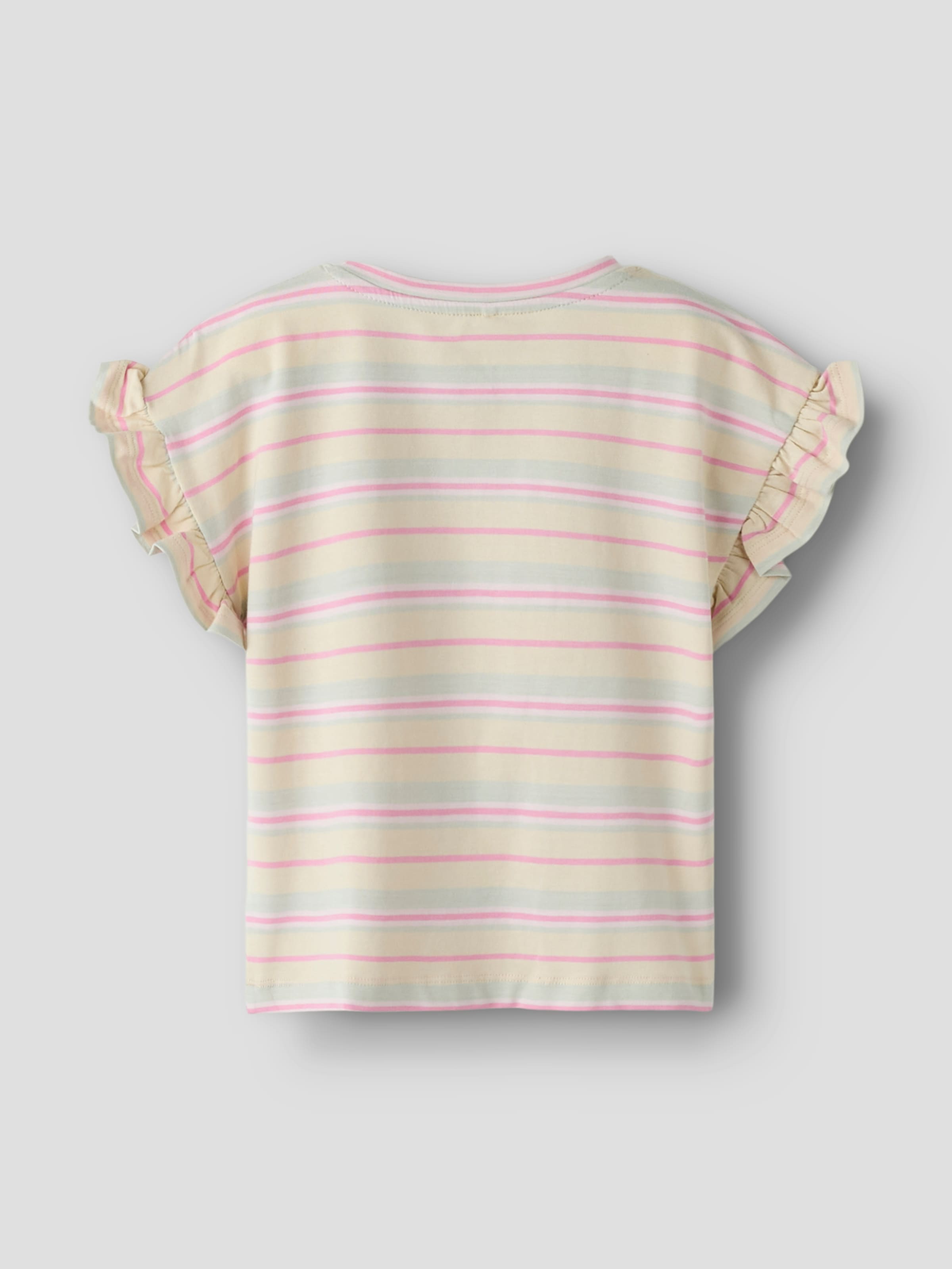 Name It Rundhalsshirt »NMFJOTRUM SS NREG TOP BOX« Baumwollmischung, regular fit
