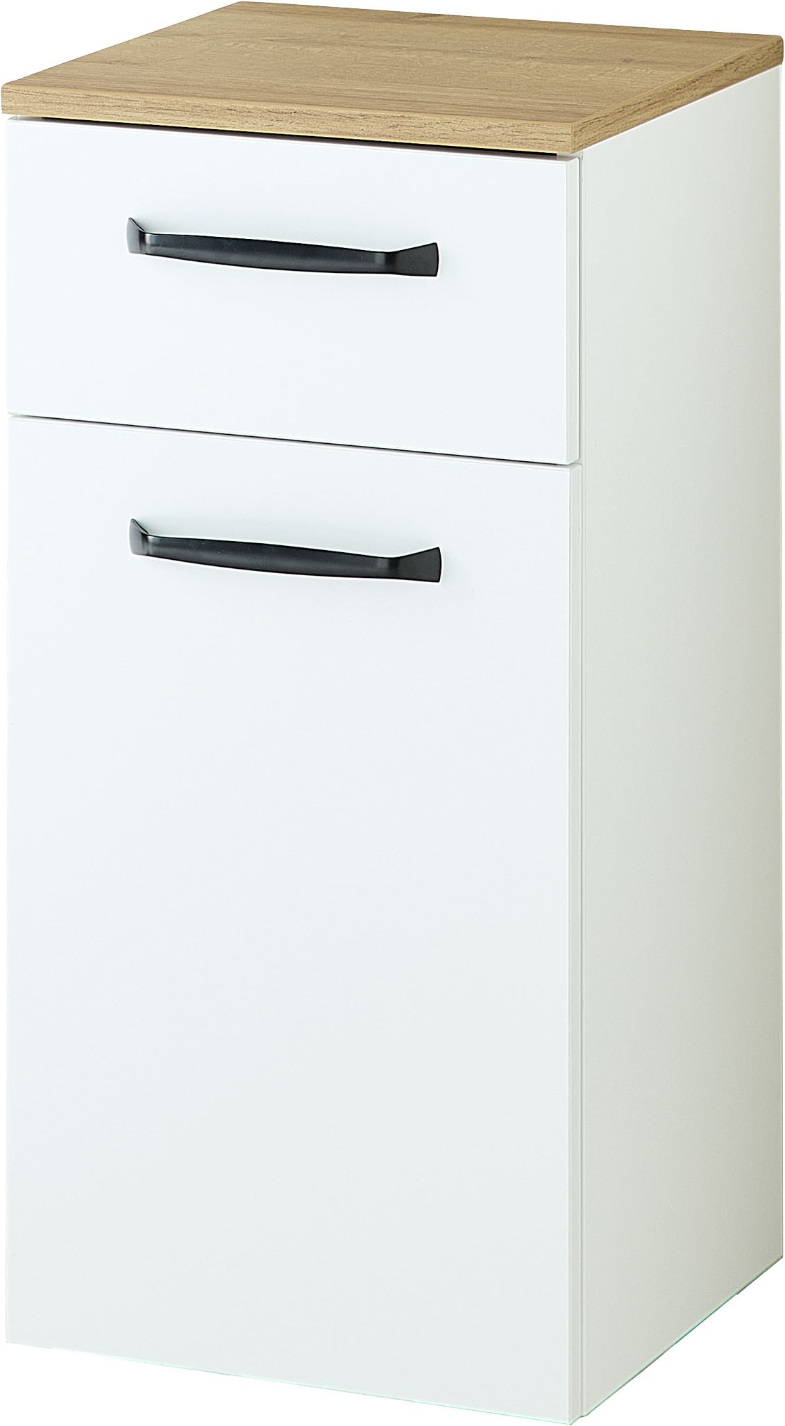 Saphir Unterschrank »Quickset 500, Badschrank 32,4 cm, 1 Tür und 1 Schublade« Badezimmerschrank, 1 Einlegeboden