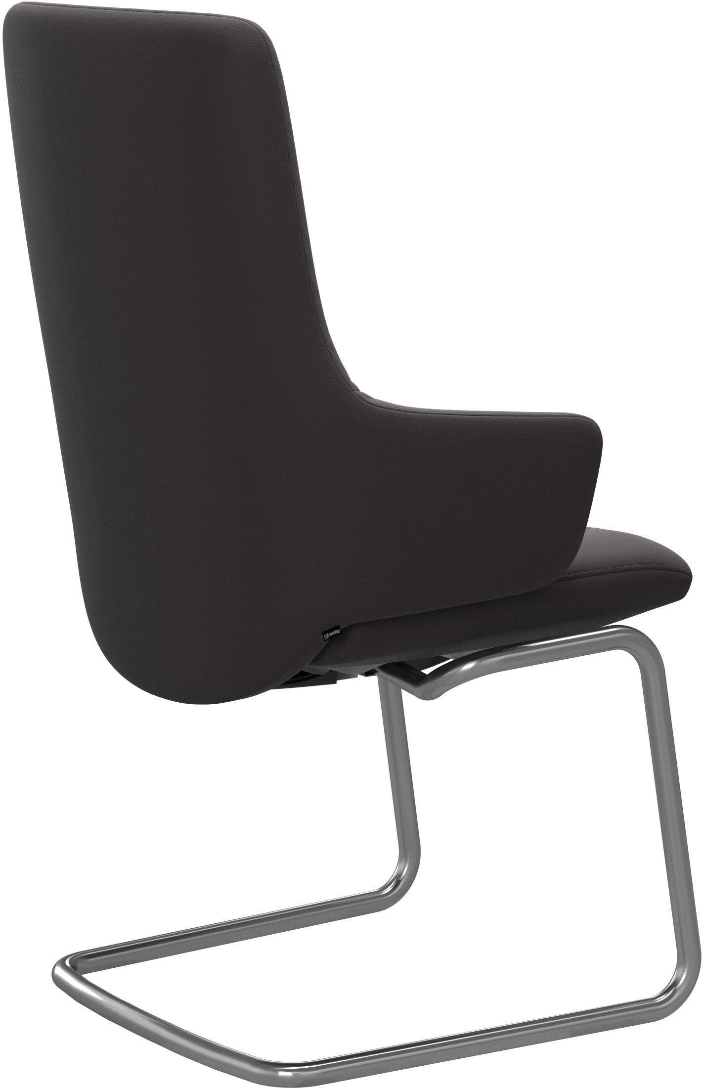 Stressless® Polsterstuhl »Laurel«, Leder PALOMA, High Back mit Armlehne, Größe L, mit Beinen aus Stahl in Schwarz matt