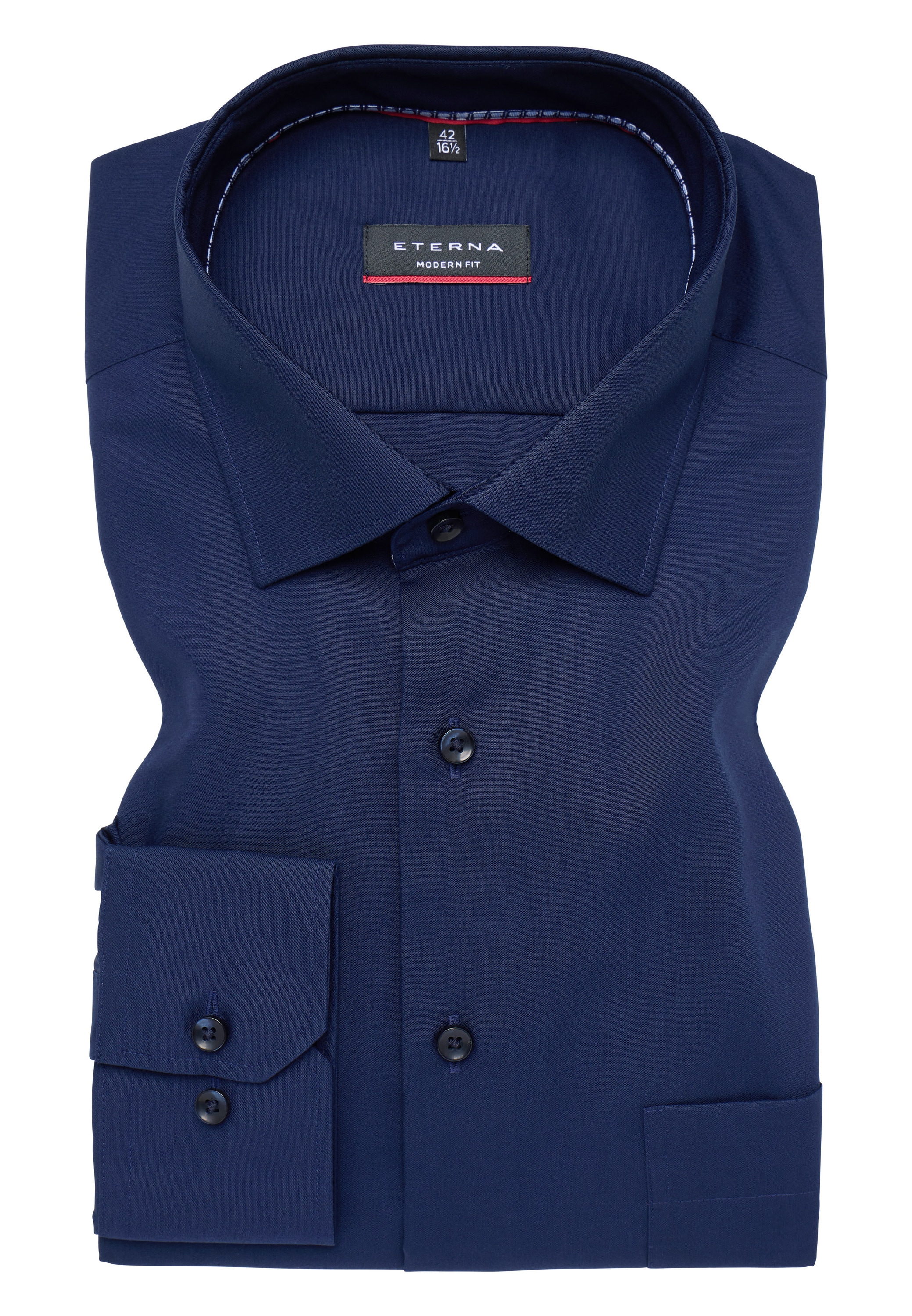 Eterna Langarmhemd »MODERN FIT« NON IRON (bügelfrei)