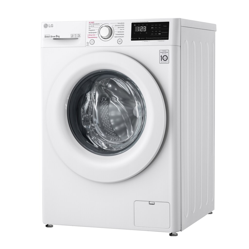 LG Waschmaschine, F4WV309S0, 9 kg, 1400 U/min
