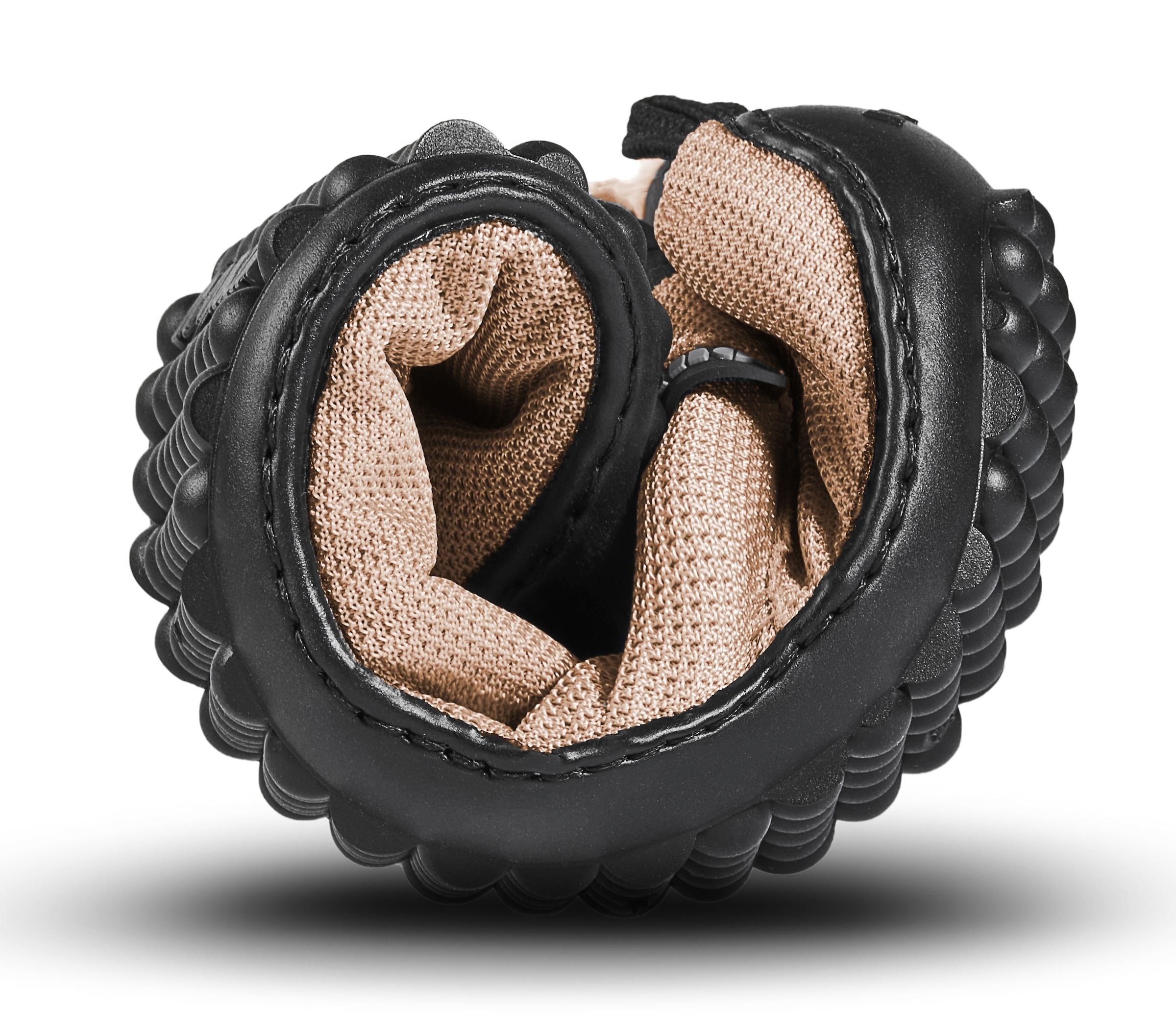 Leguano Barfußschuh »KOSMO«, Bequemschuh, Schnürboots mit einzigartiger Halbkugel-Laufsohle