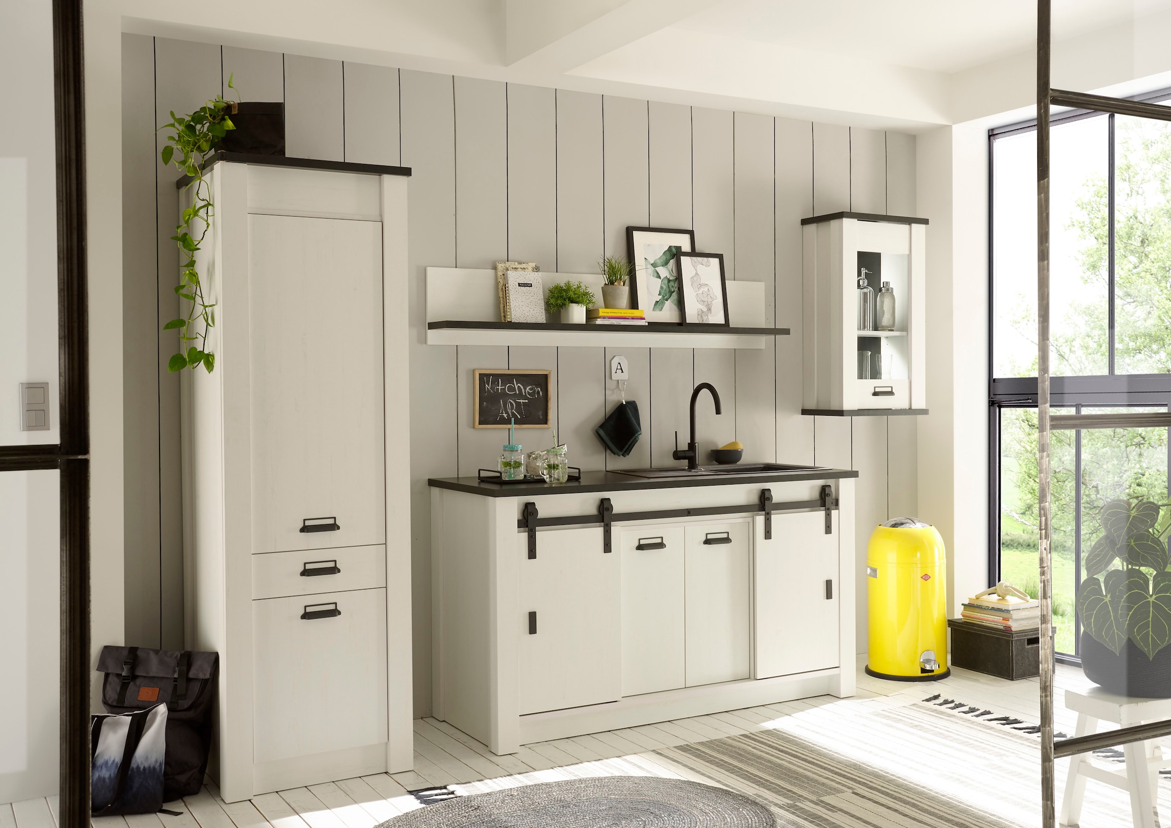 Home affaire Küche »Sherwood«, Breite 240 cm, ohne E-Geräte
