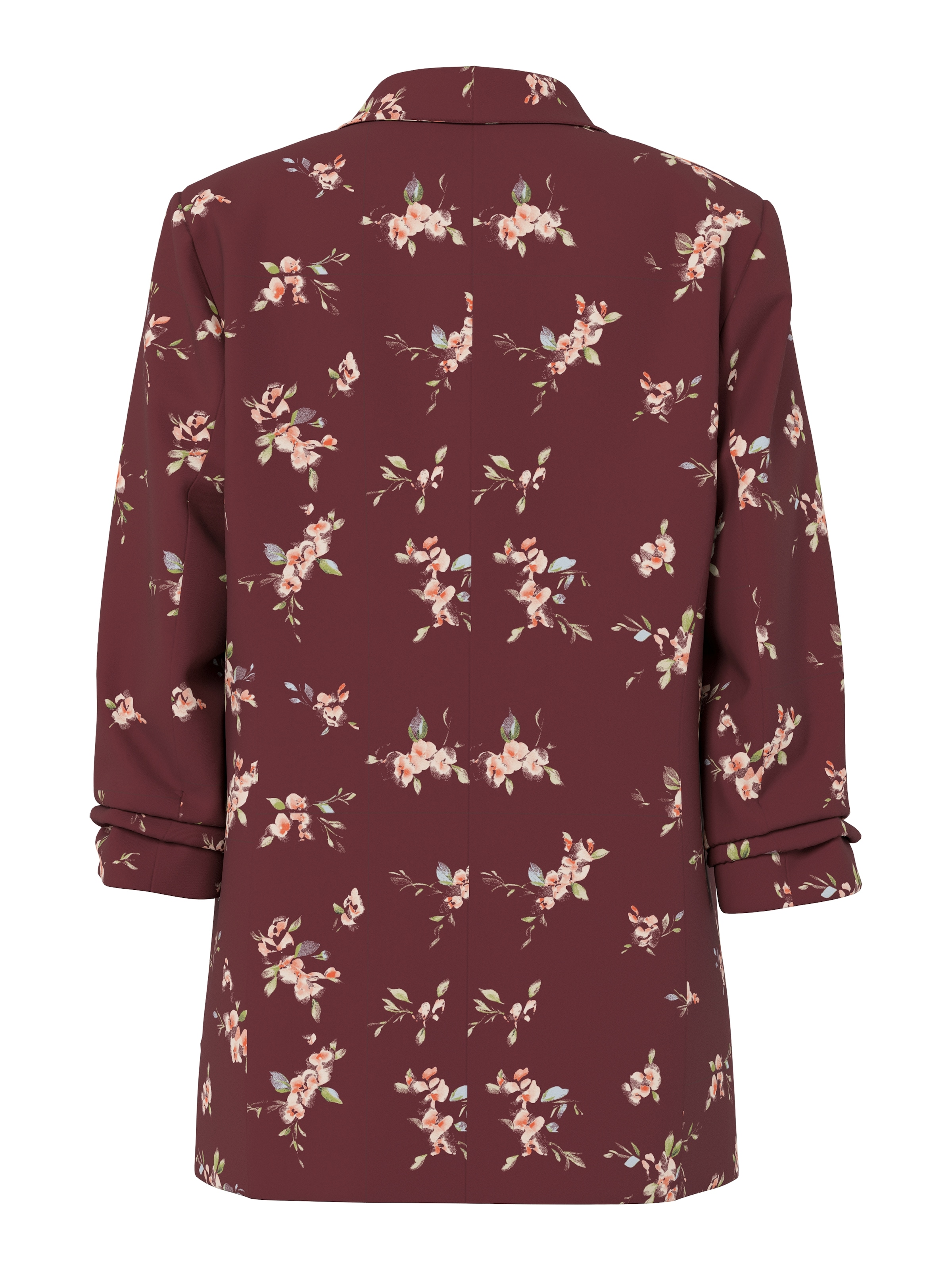 pieces Blusenblazer »PCBOSELLA 3/4 PRINTED BLAZER NOOS«, mit 3/4 Ärmel