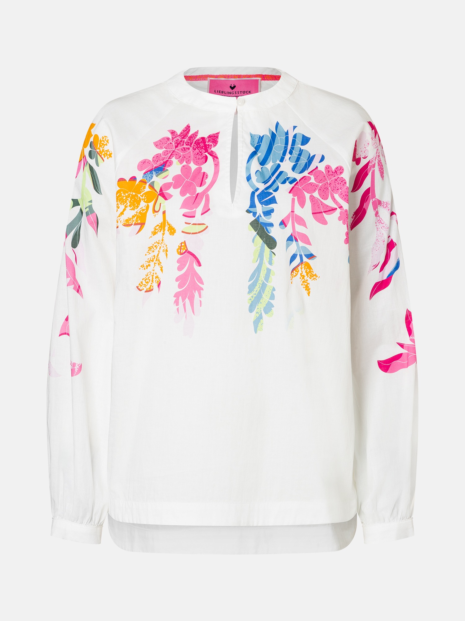 Lieblingsstück Langarmbluse »RoalieL« mit floralen Details