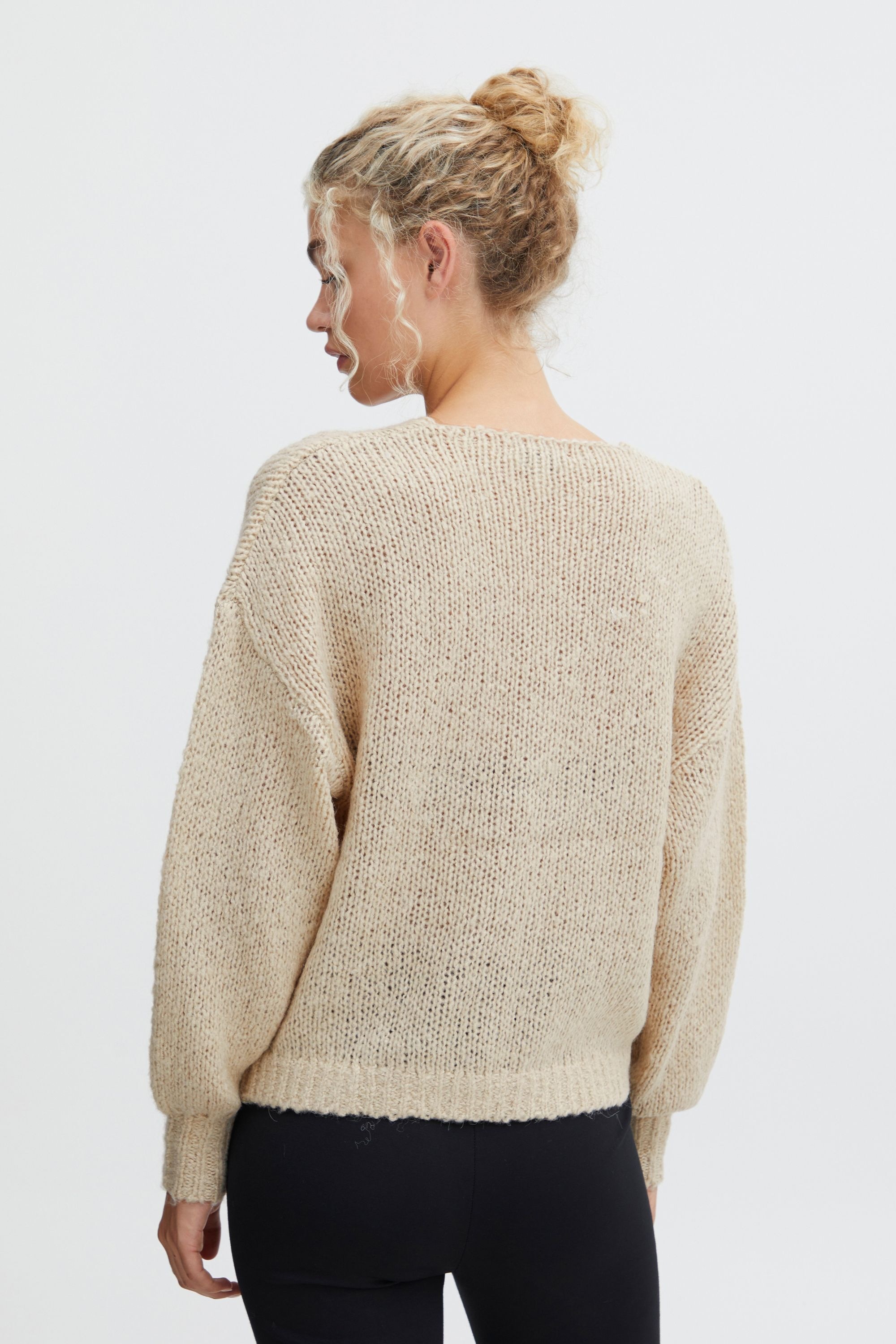 b.young Strickfleece-Pullover »Strickpullover BYOmira«