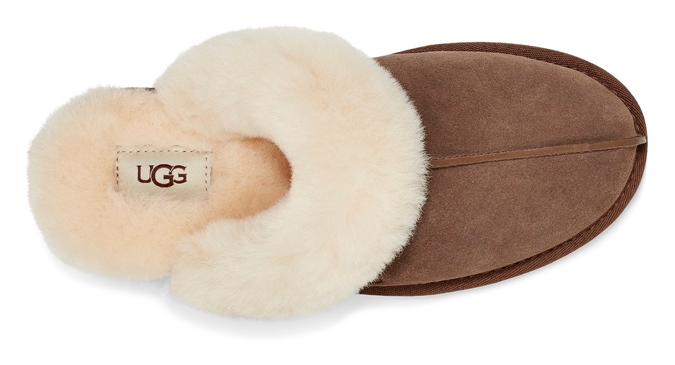 UGG Hausschuh »Scuffette II«, Pantoffel, Clog, Mule, Flats mit Fellkragen