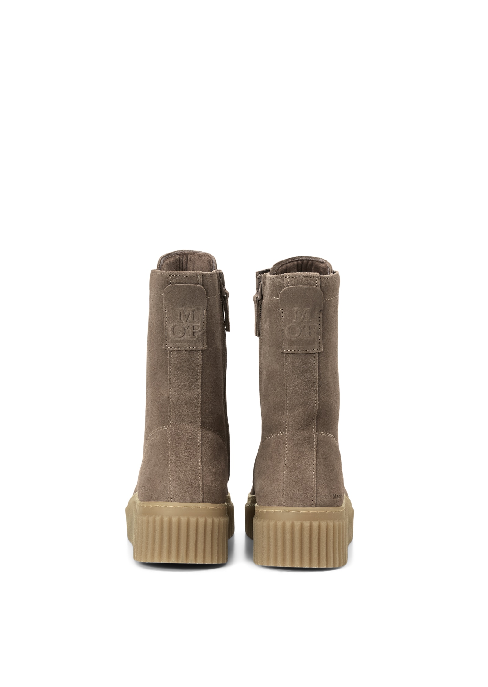 Marc O'Polo Schnürboots »Model Bianca 55«  Schnürstiefelette, Plateauboots mit Ziernähte