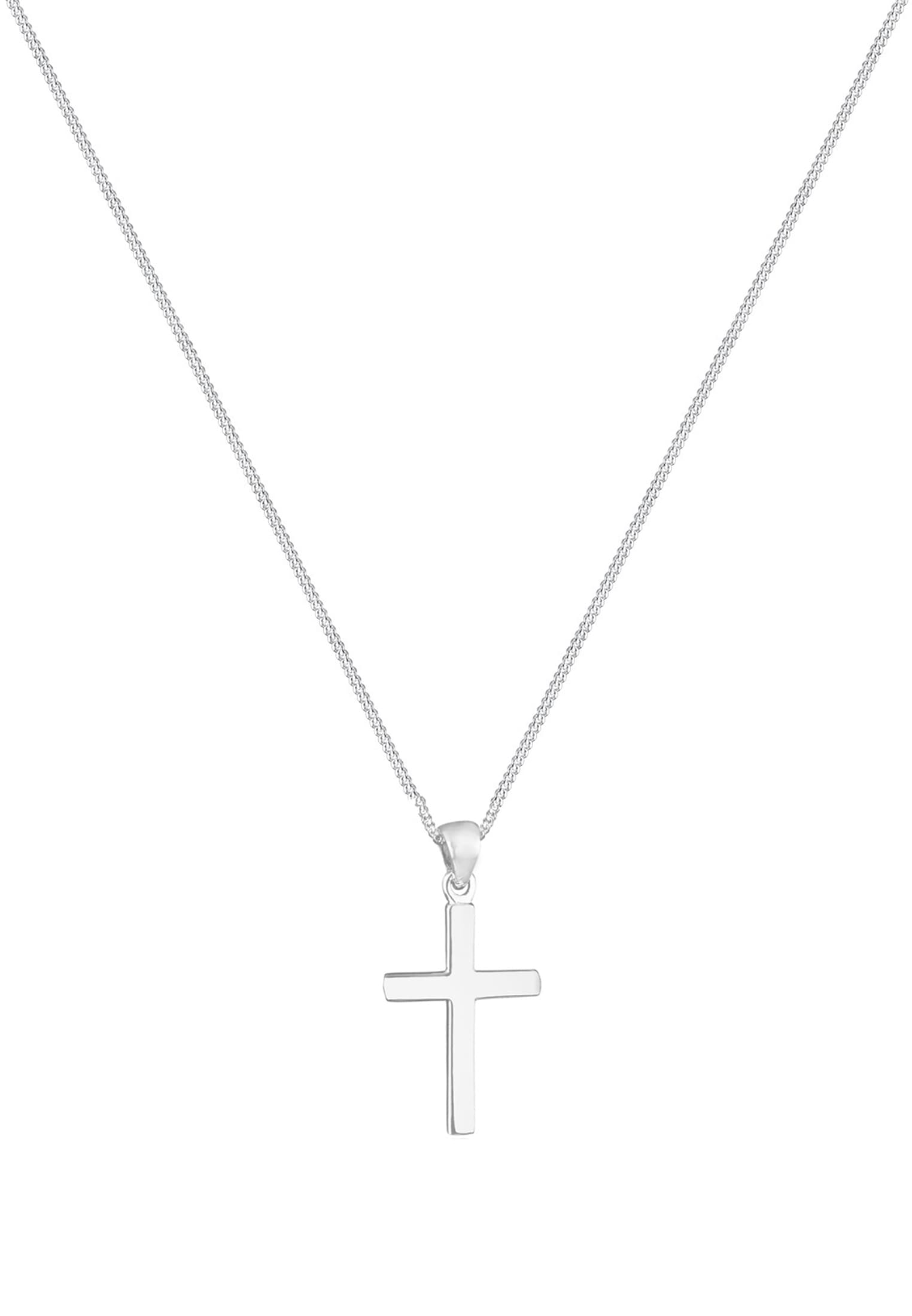 Elli Kette mit Anhänger »Halskette Kreuz Symbol Religion 925 Silber«