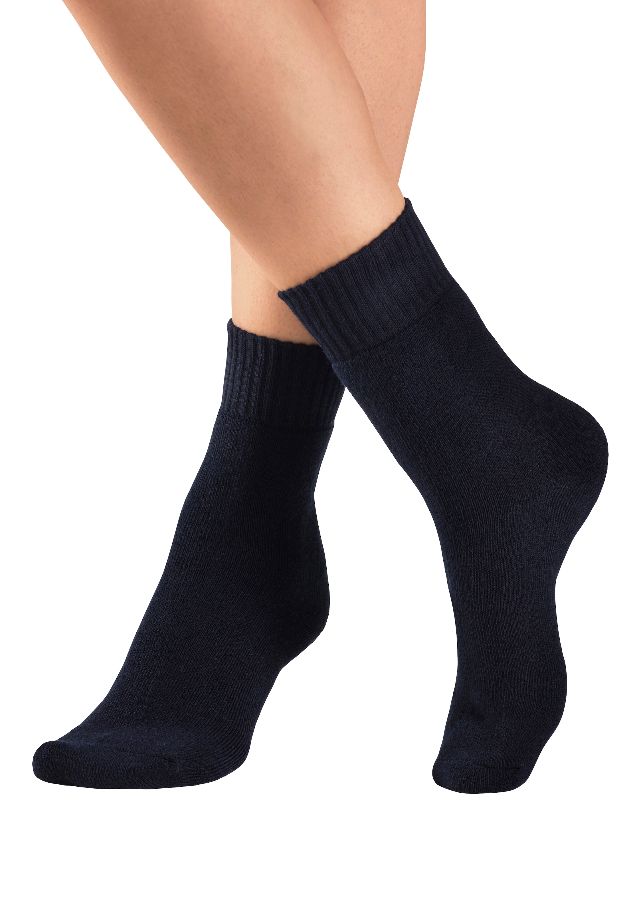 Lavana Basicsocken Packung, 5 Paar tlg. Thermosocken mit Vollfottee
