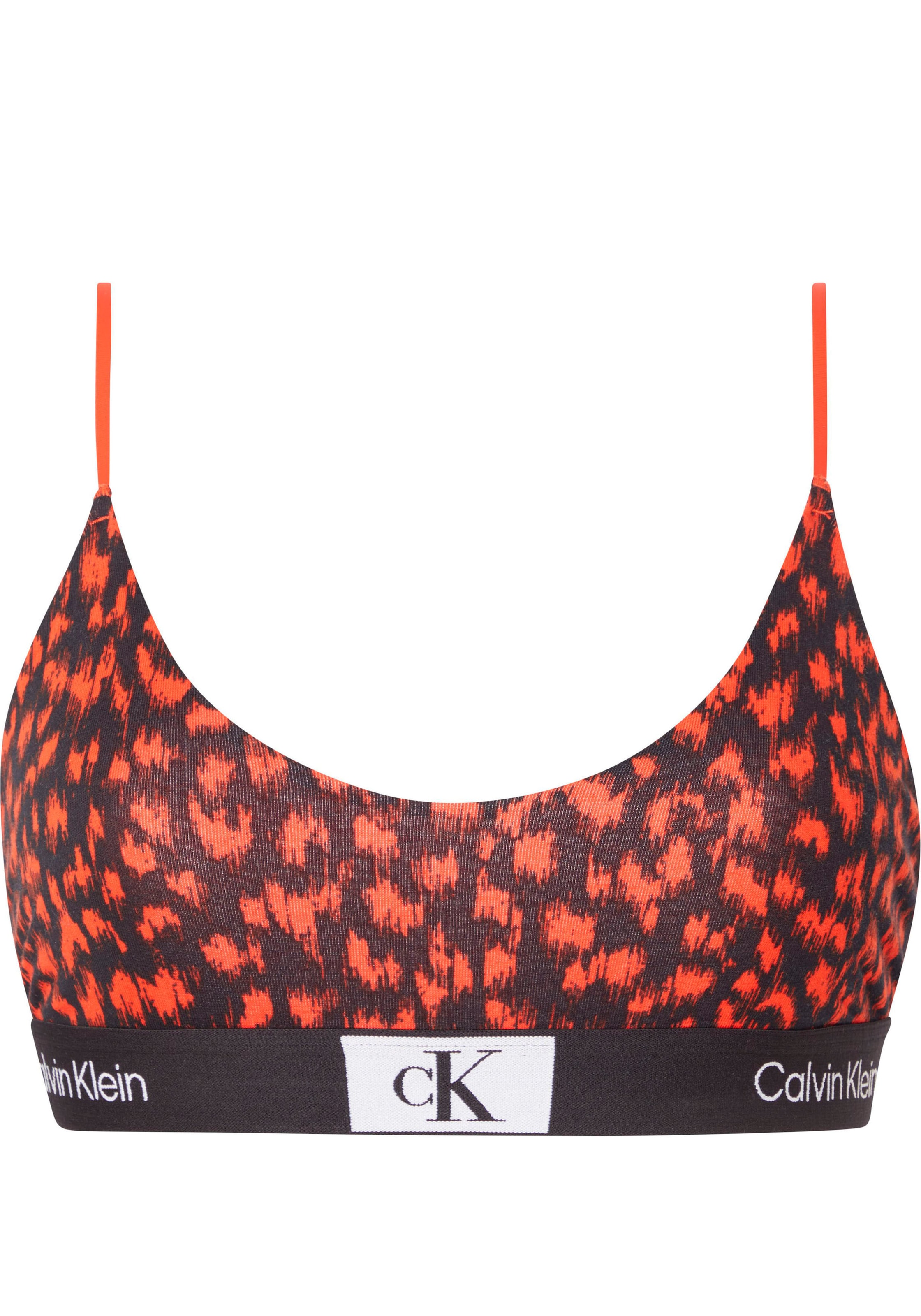 Calvin Klein Underwear Bralette-BH »UNLINED BRALETTE«, mit Alloverprint
