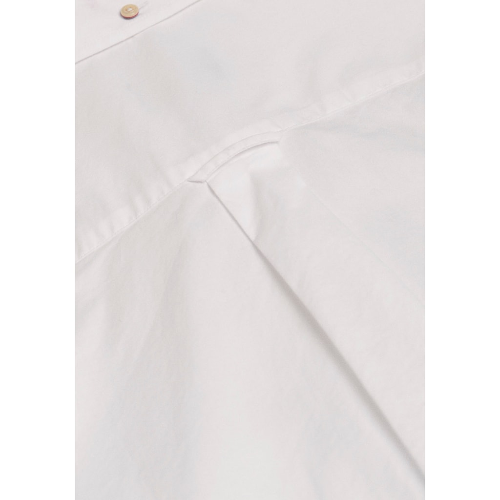 Gant Businesshemd »Regular Fit Broadcloth Uni glatte Textur«
