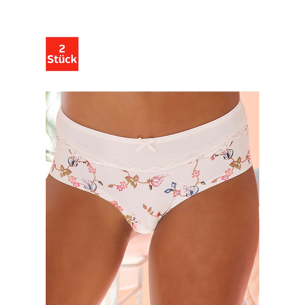 petite fleur Panty, (2 St.), aus weicher Baumwolle