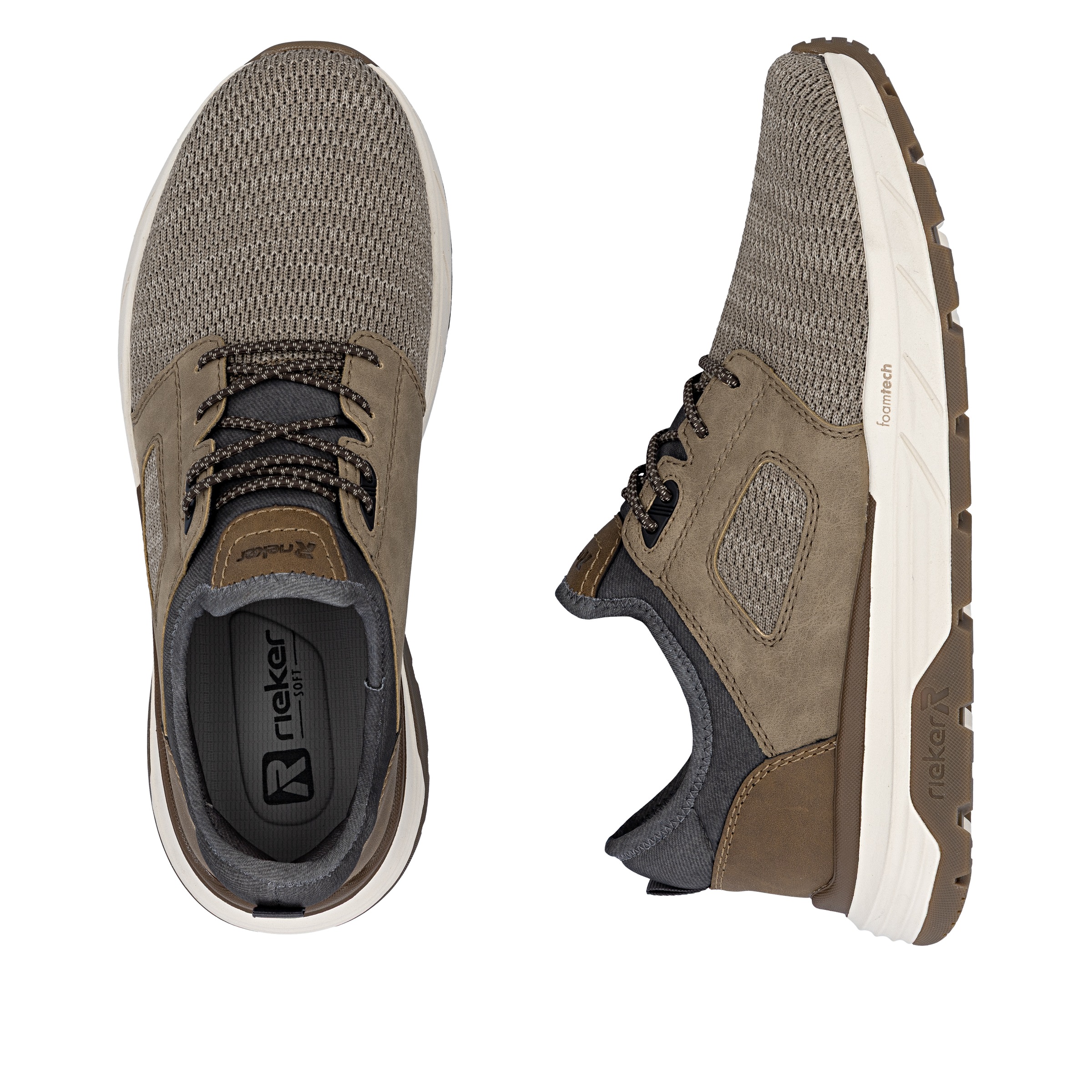 Rieker Slip-On Sneaker  Slipper, Schlupfschuh, Halbschuh, Freizeitsneaker mit Gummizug
