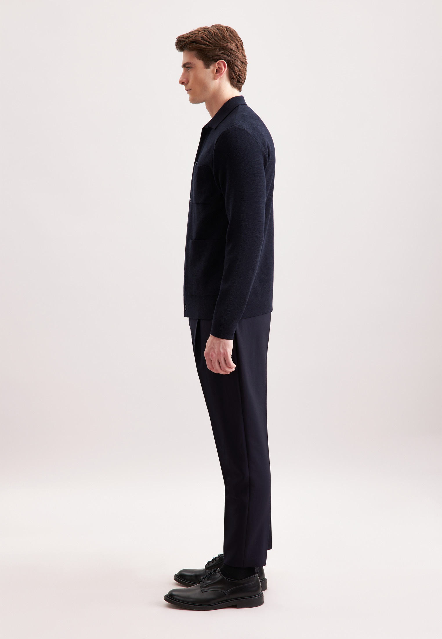 seidensticker Strickjacke »Schwarze Rose« 1/1 Kragen