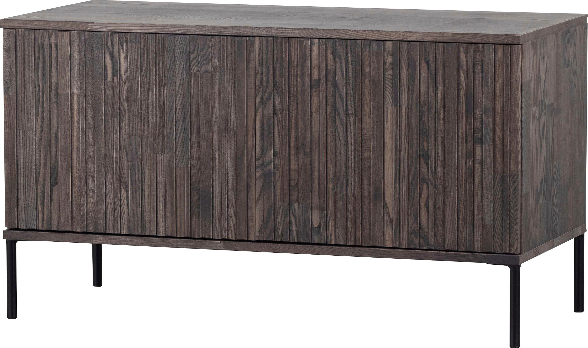 WOOOD Sideboard »New Gravure, TV-Kommode, Breite 100 cm oder 150 cm«, Kommode Höhe 56 cm, mit grafischen Relieftüren, viel Stauraum