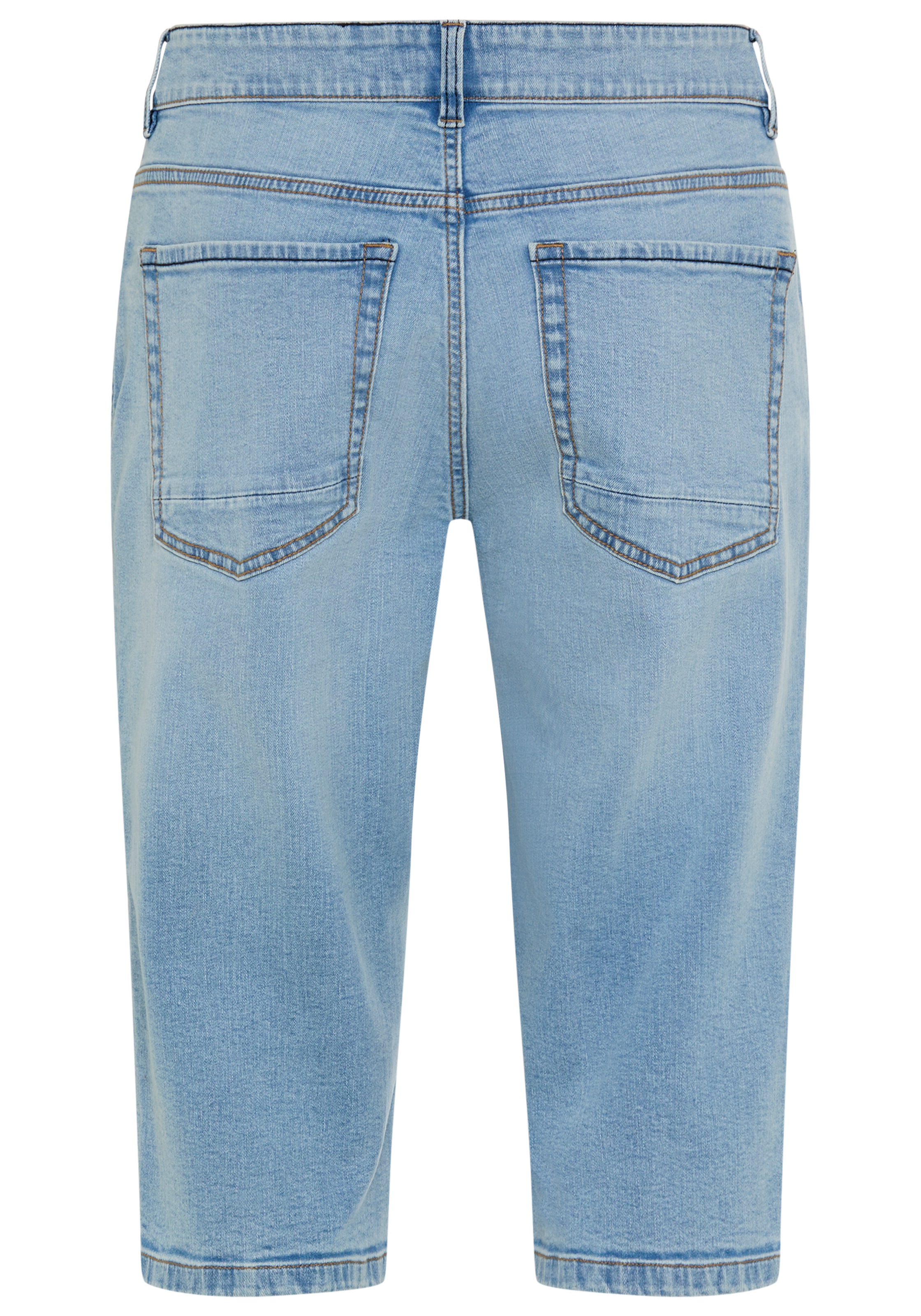 Man's World Plus Jeansbermudas gerade geschnittenes Bein, normale Leibhöhe, Regular-Fit