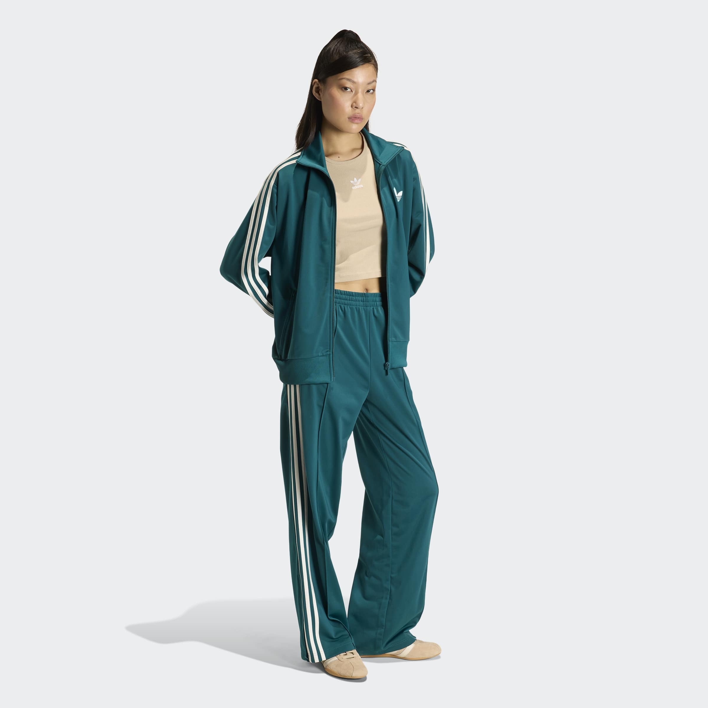 adidas Originals Trainingsjacke »FIREBIRD TRACK LOOSE« FIREBIRD, locker geschnitten